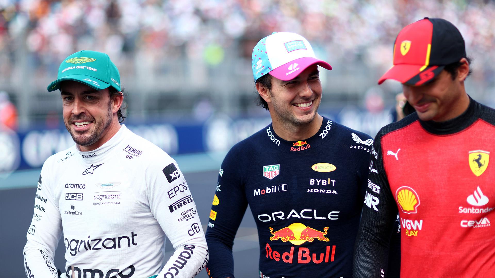 $!Checo se siente aliviado de lograr la pole de Miami