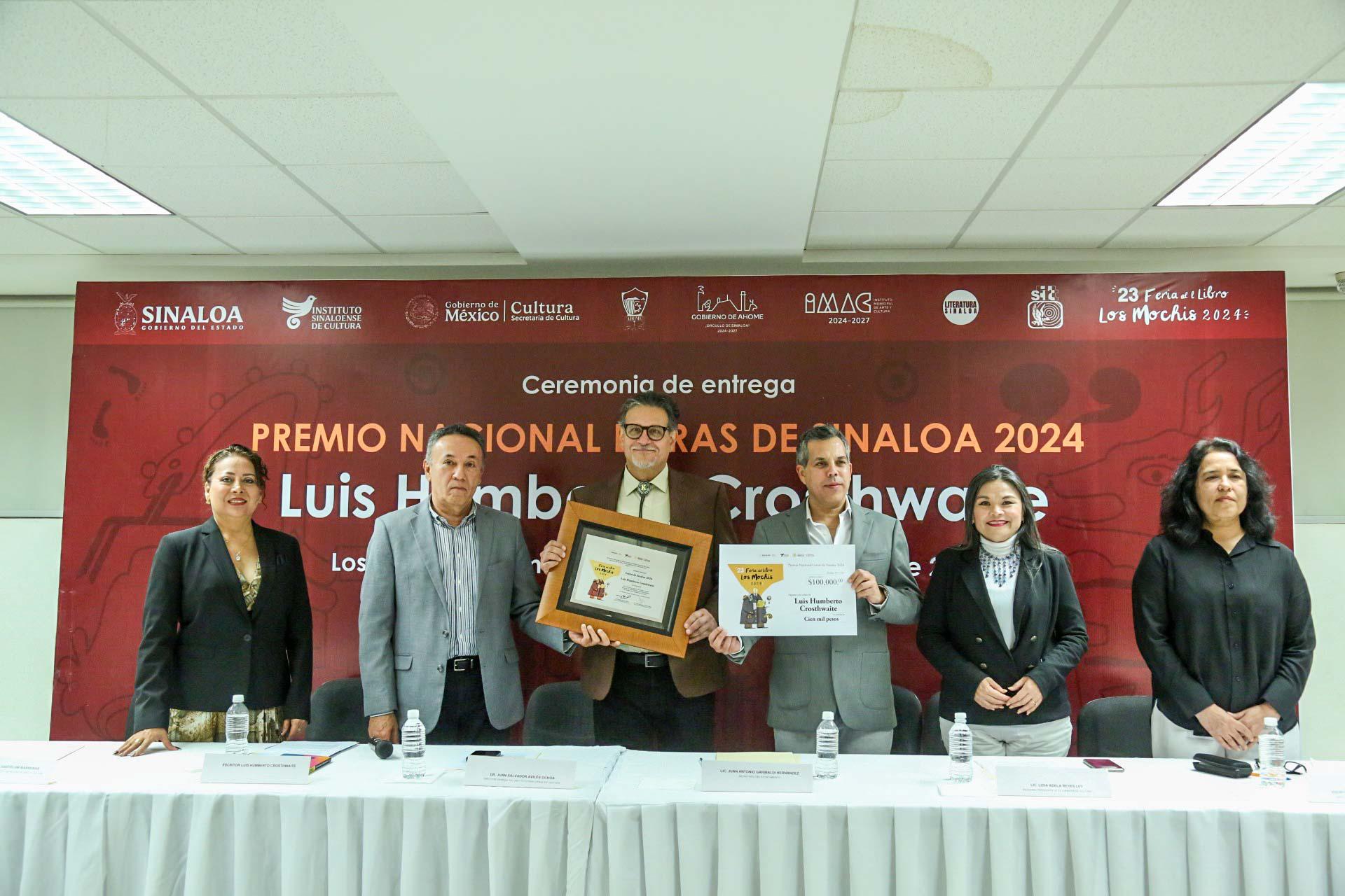 $!Se entregan 100 mil pesos y una placa de reconocimiento al autor.