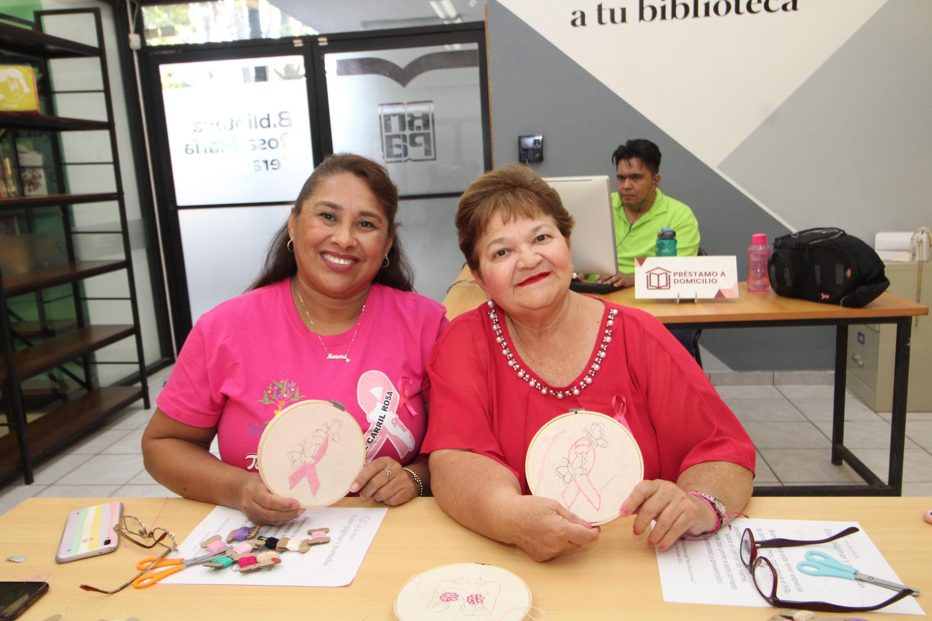 $!Durante el taller, compartieron también su alegría salir adelante en su proceso de recuperación.