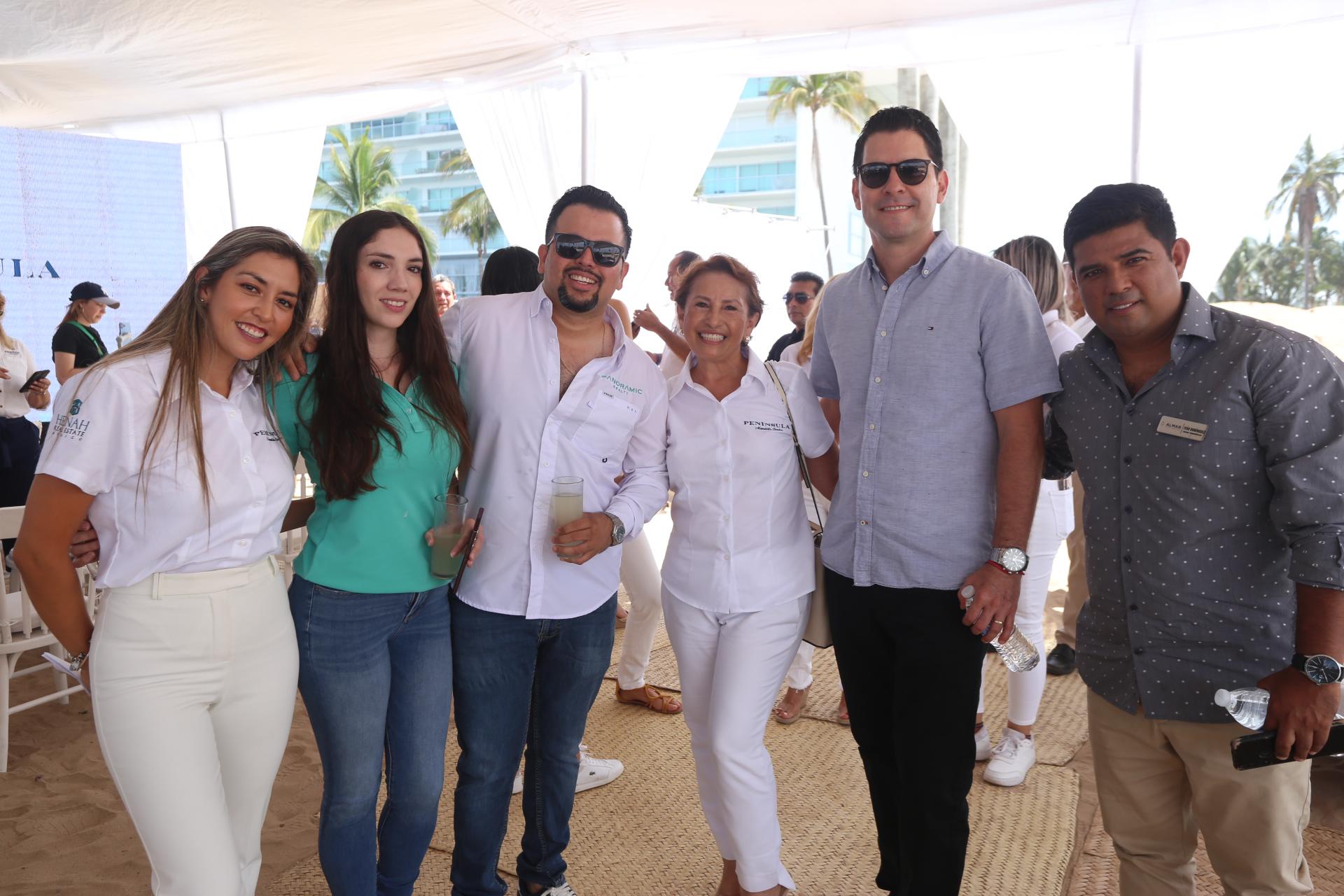 $!Lucero Silva, Alejandra Lizárraga, Antonio Frías, Ana Sáenz, Arturo López e Iván Domínguez.