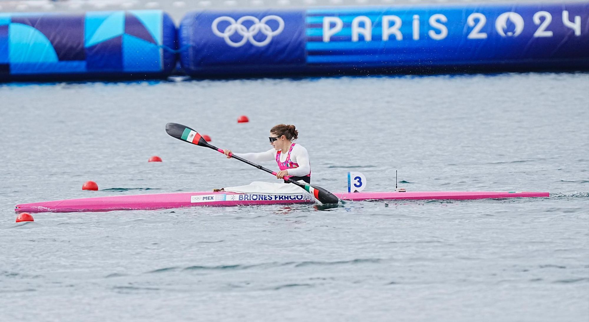 $!Beatriz Briones y Karina Alanís logran pase a semifinales en K1-500 de París 2024