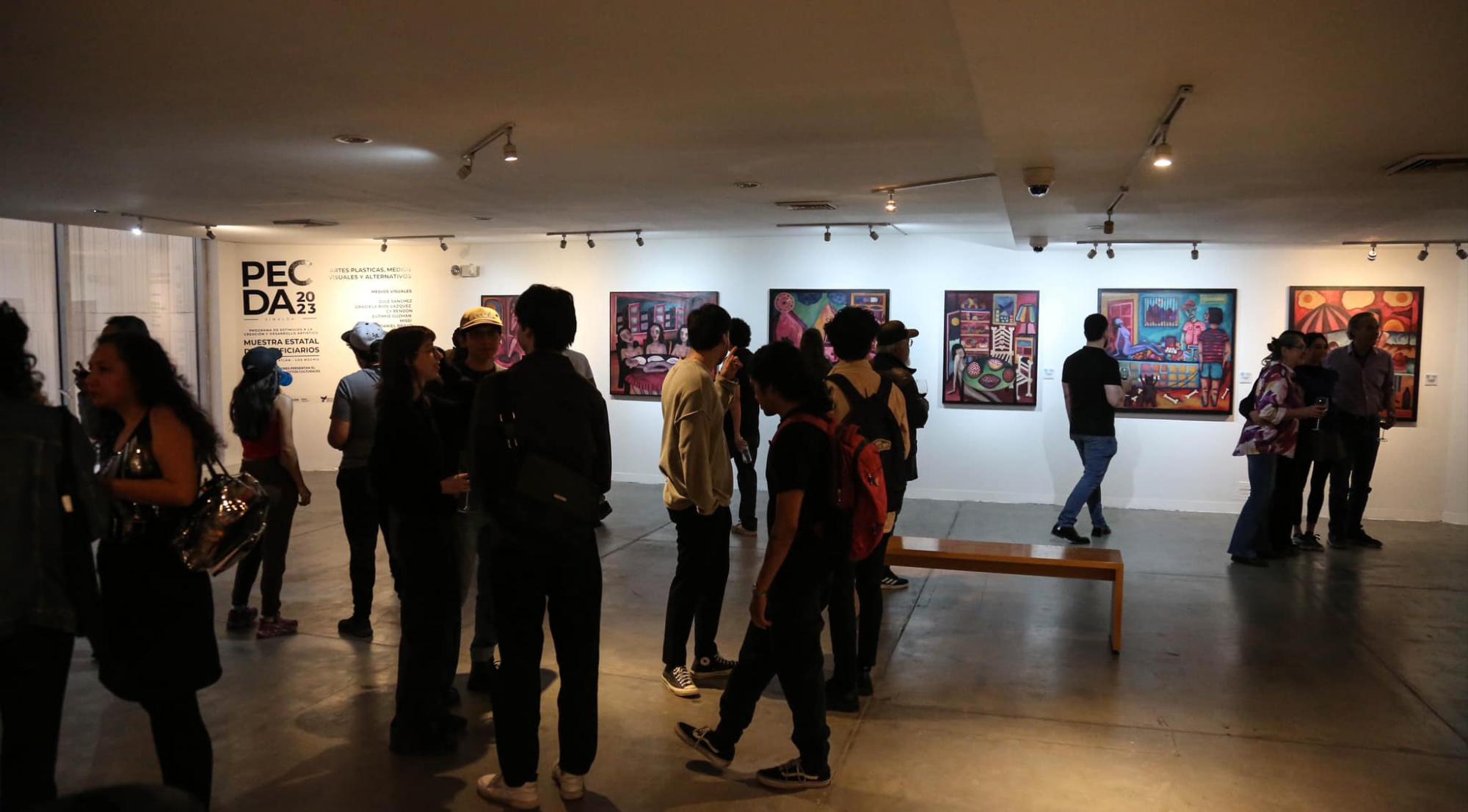 $!Un público mayormente joven acudió a la exposición.