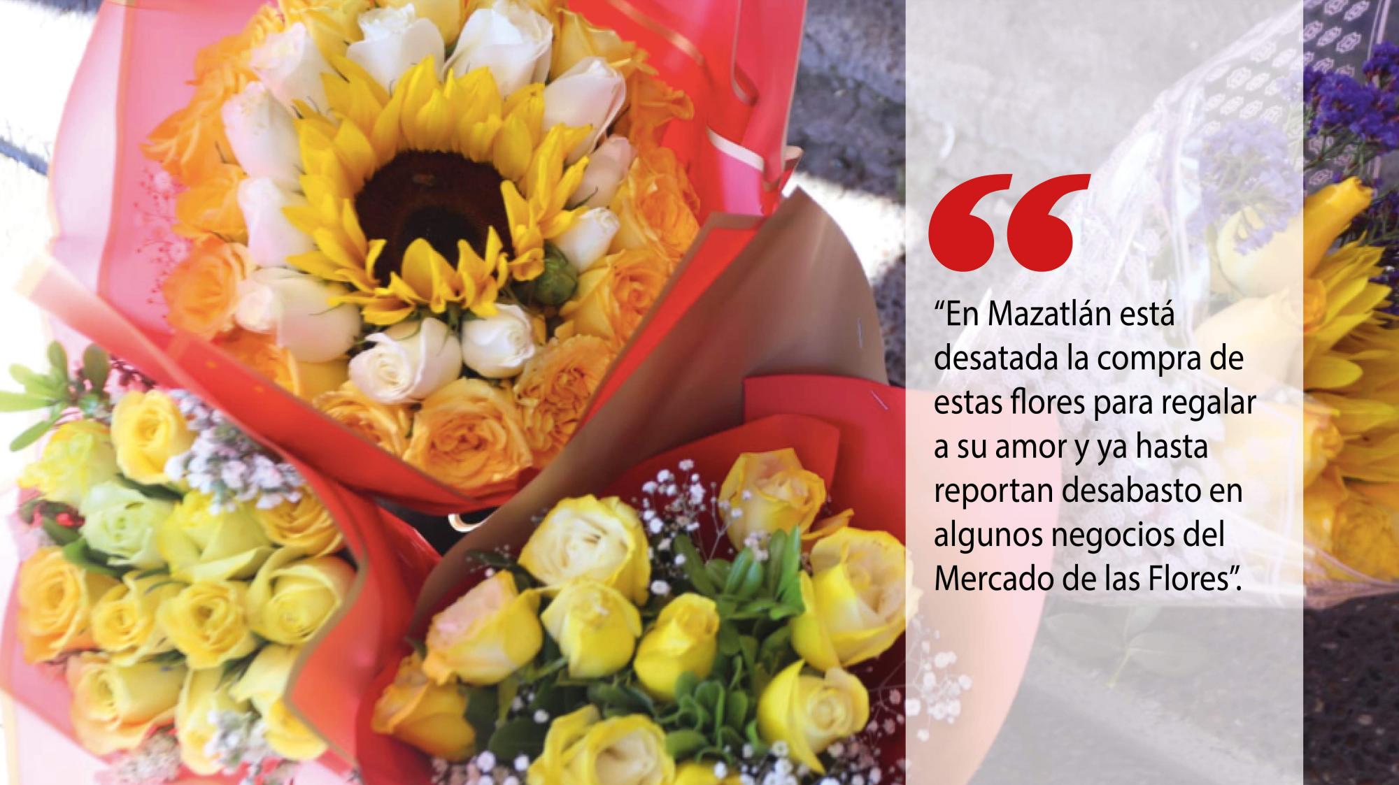 $!Se desata venta de flores amarillas en Mazatlán; significan cariño, amor o vida juntos