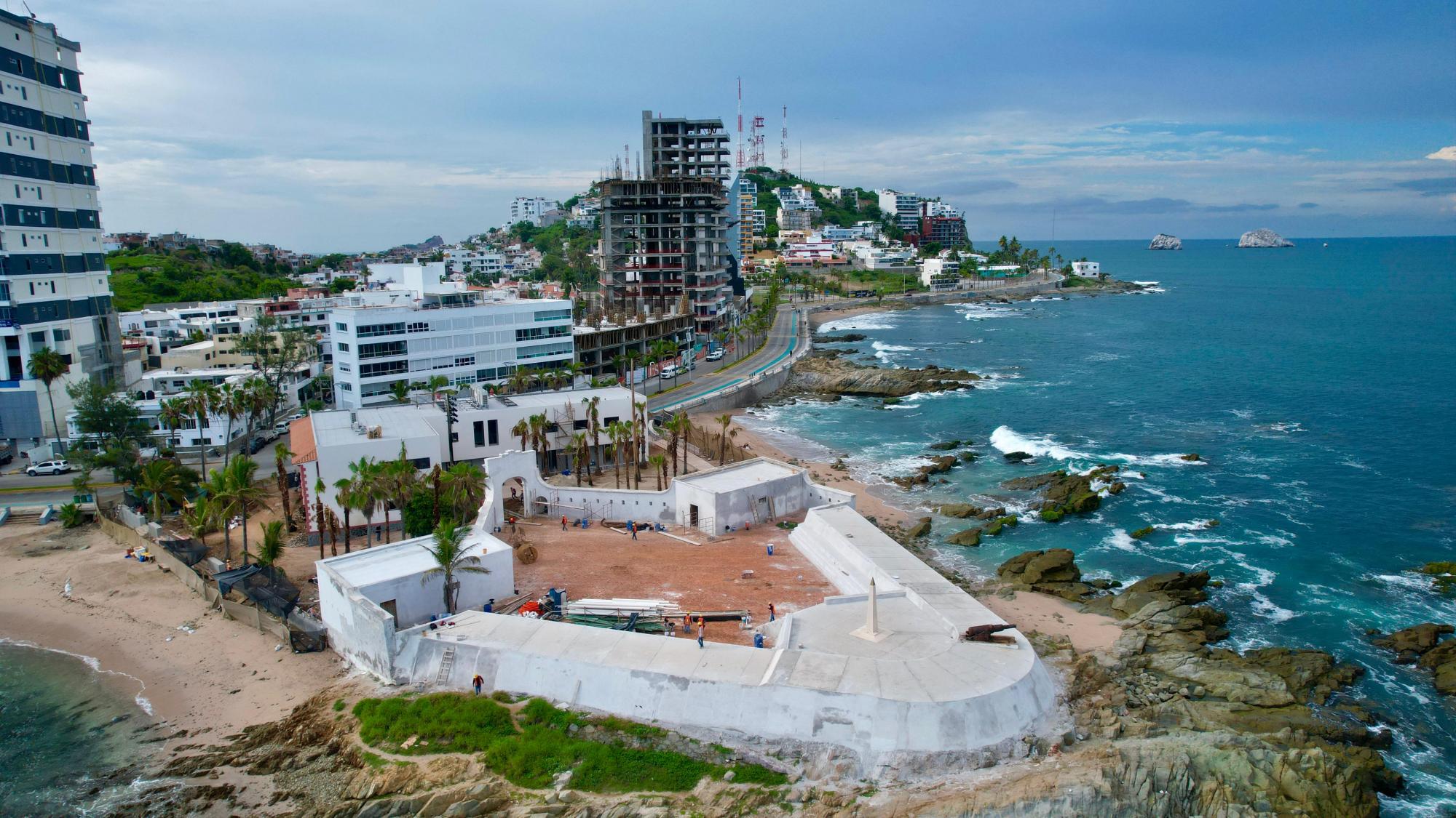 $!Al 97% el avance en la construcción de la Casa del Marino