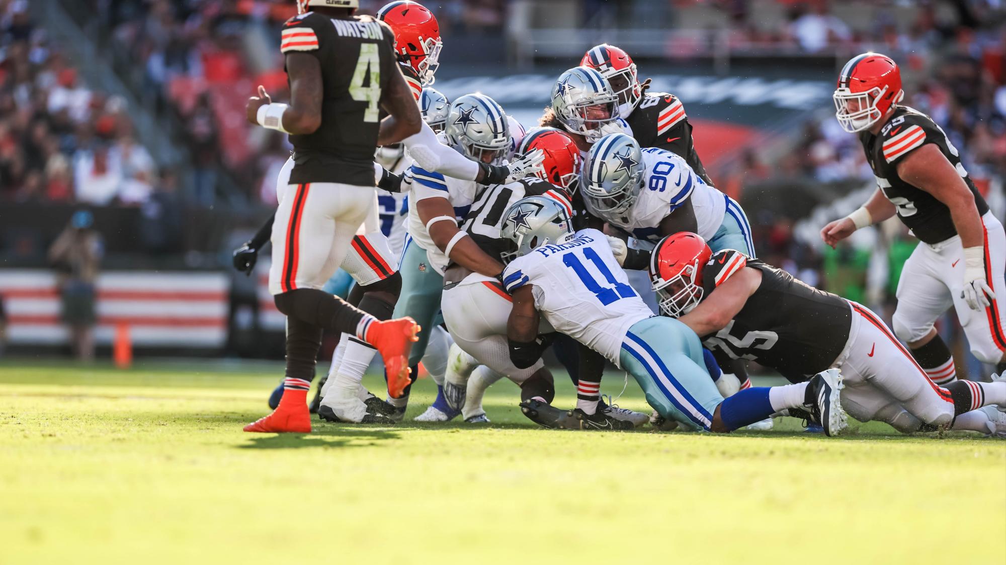 $!Cowboys arranca la temporada con paliza a domicilio a Browns