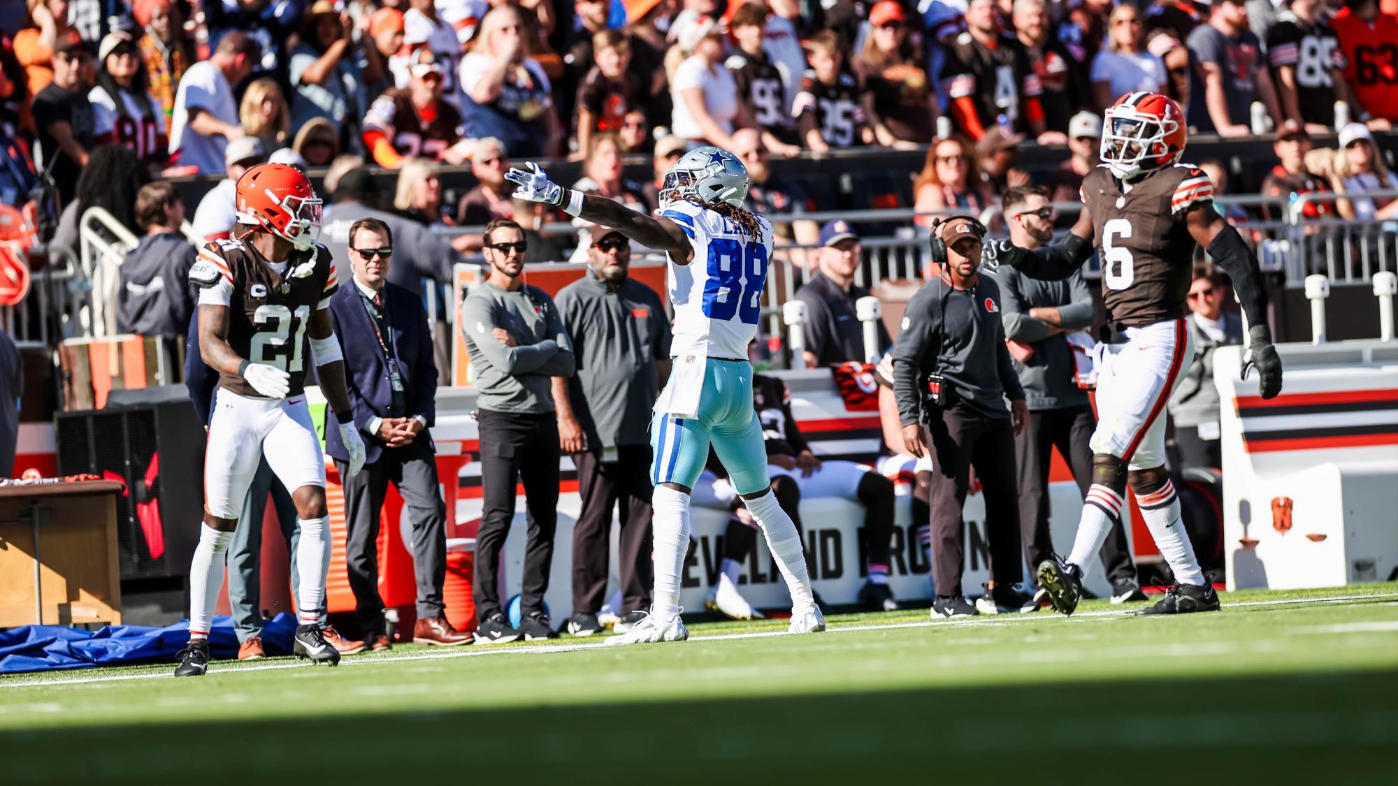 $!Cowboys arranca la temporada con paliza a domicilio a Browns