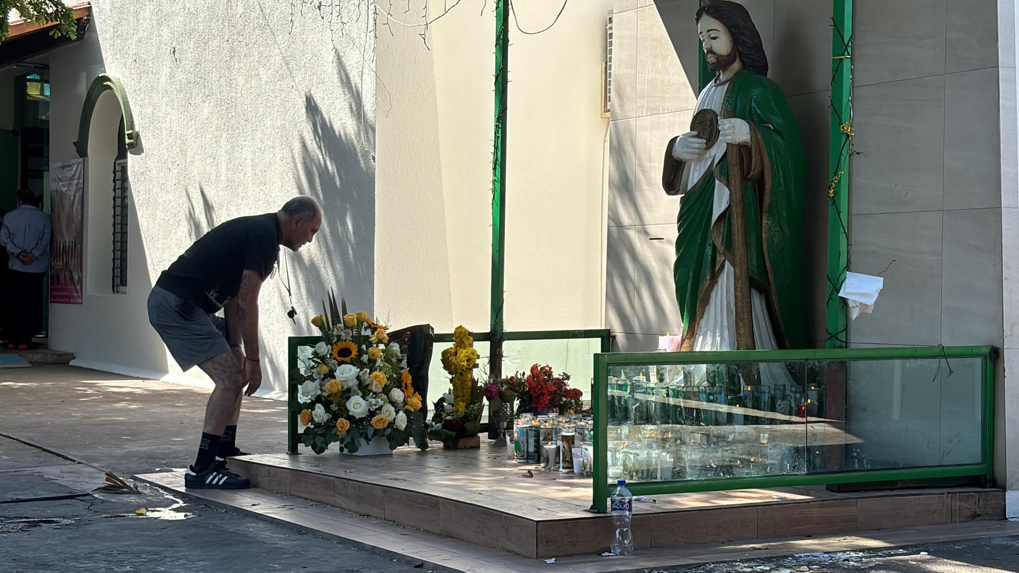 $!Feligreses en Culiacán manifiestan su fe a San Judas Tadeo y piden paz por su ciudad