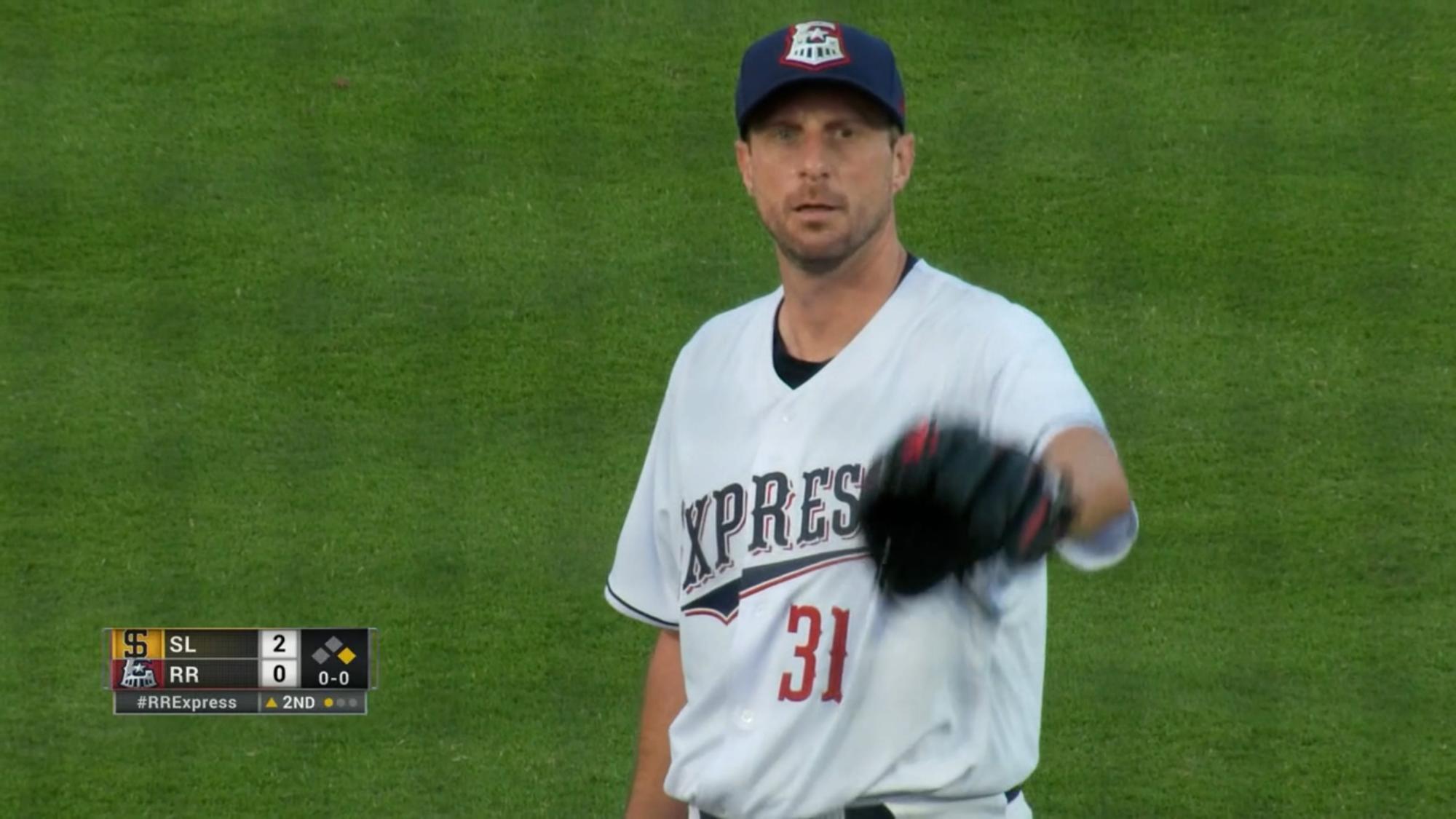 $!Max Scherzer hará su debut de temporada este domingo con los Rangers