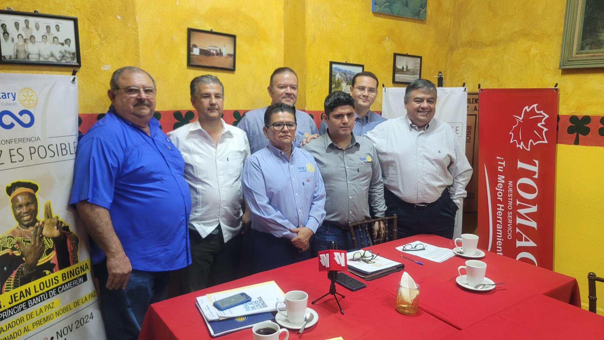 $!Príncipe Bantú de Camerún impartirá conferencia por la paz en Culiacán