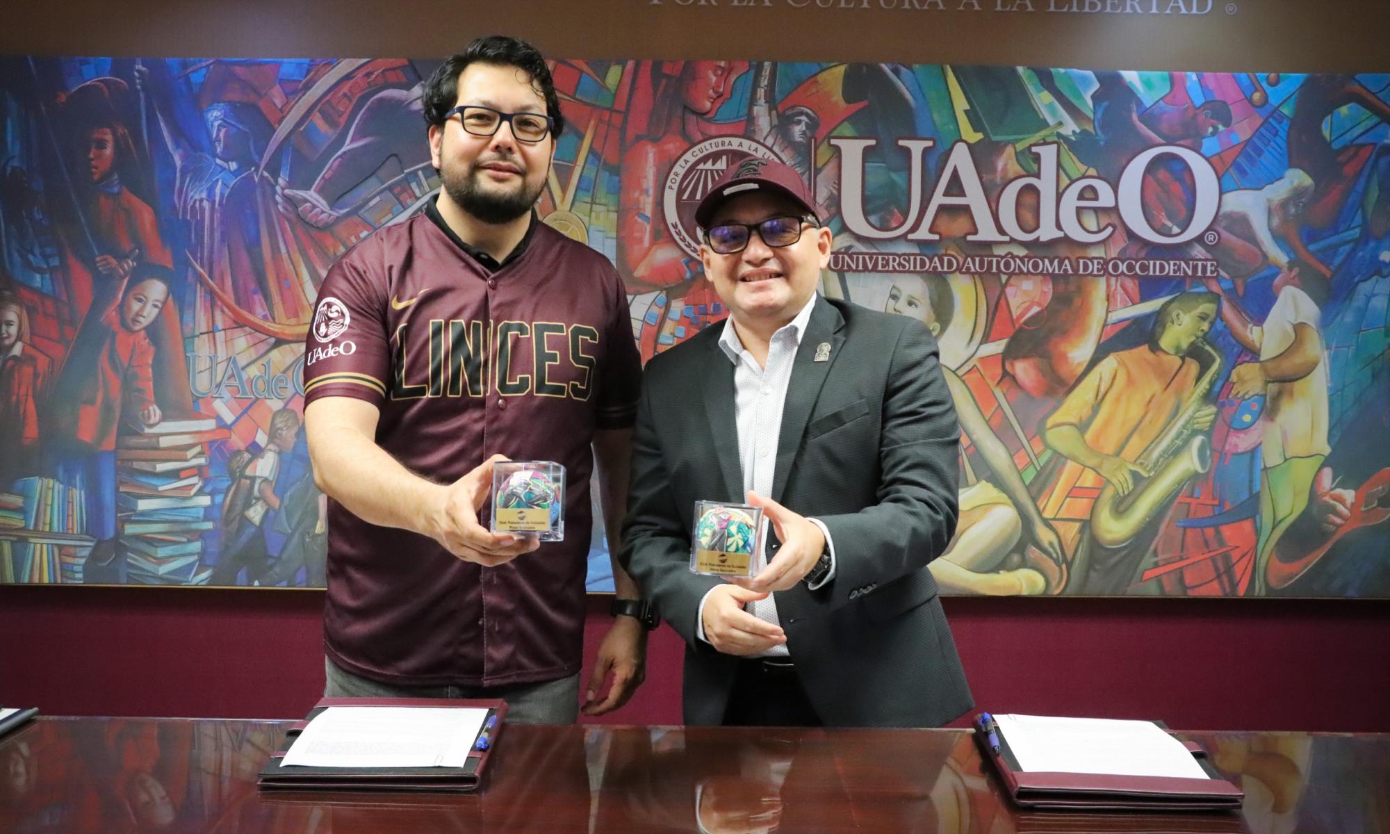 $!Tomateros de Culiacán y UAdeO refrendan convenio de colaboración