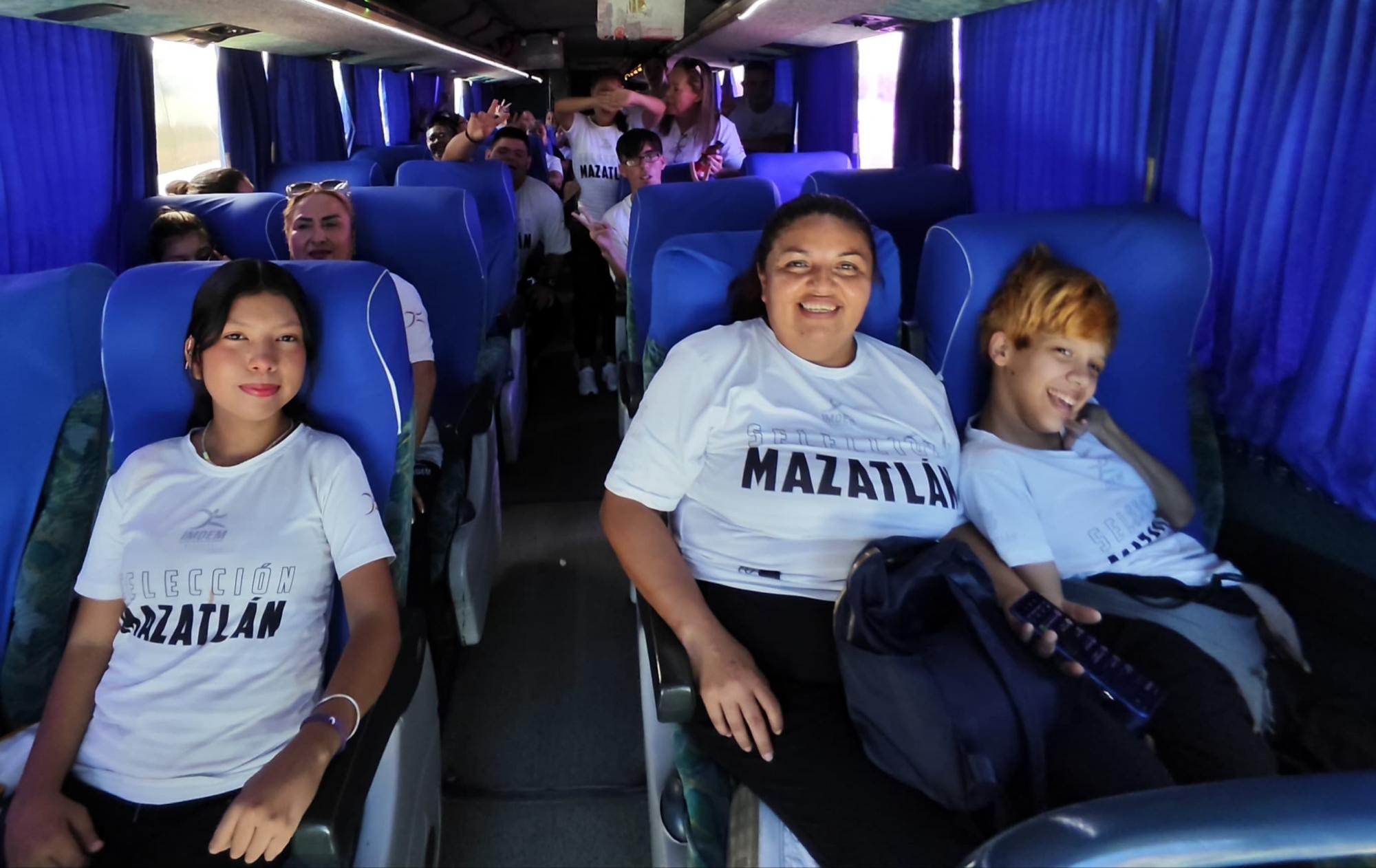 $!¡Mucho éxito! Inicia Selección Mazatlán su viaje al estatal de los Paranacionales Conade