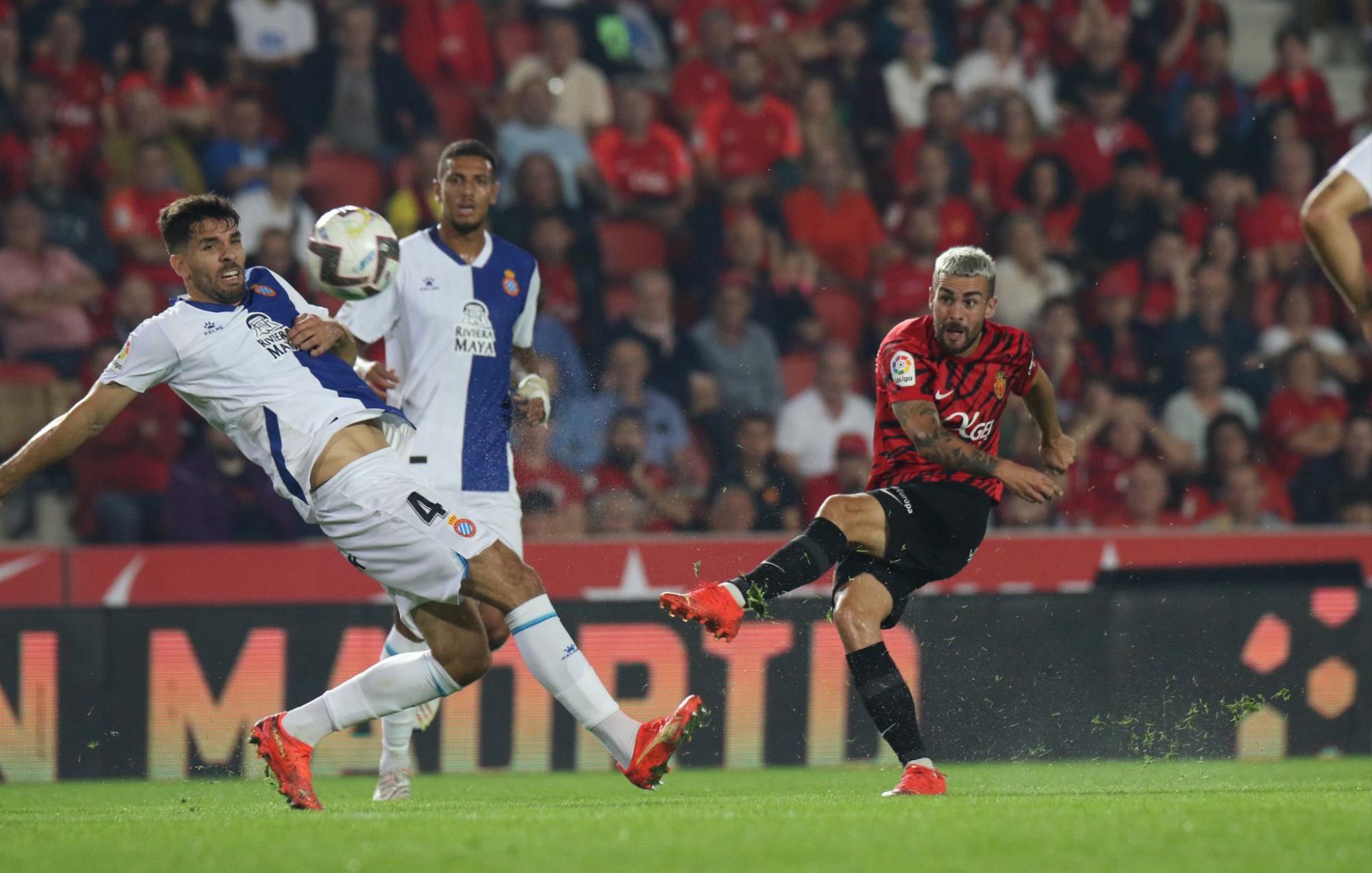 $!Javier Aguirre es expulsado en el empate del Mallorca