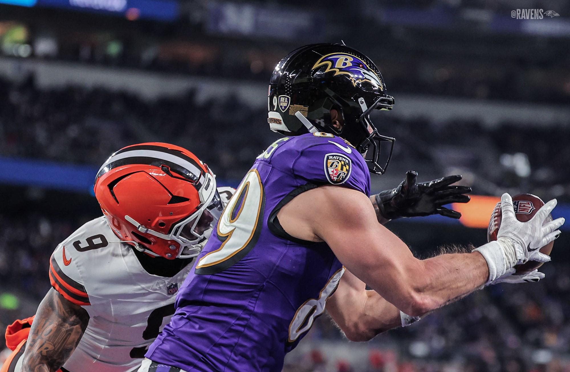 $!Los Ravens derrotan a los Browns para seguir como reyes de la AFC Norte