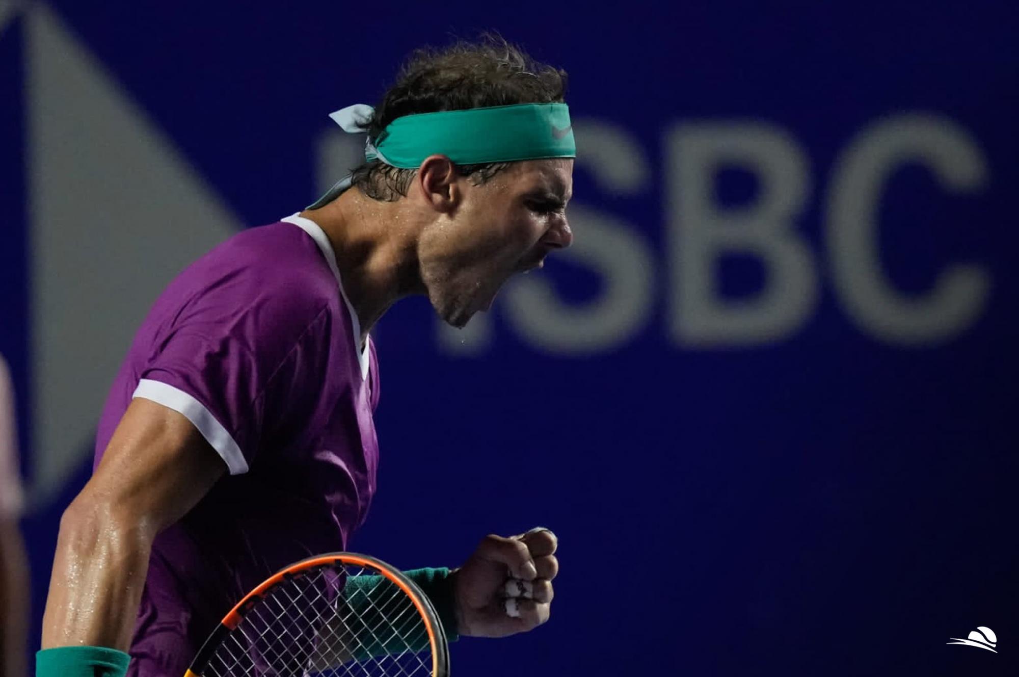 $!Nadal gana su cuarta corona en el Abierto Mexicano de Tenis