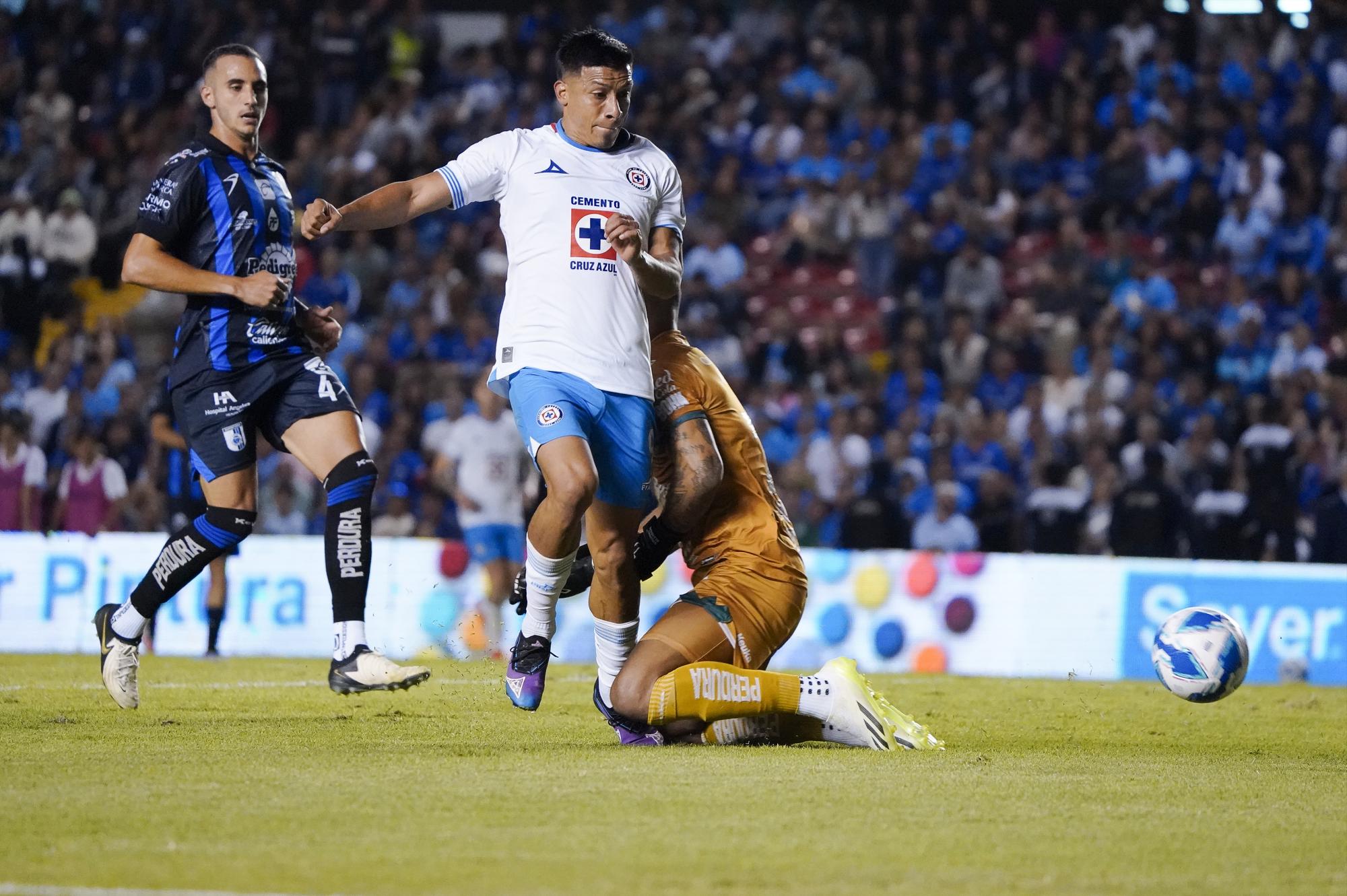 $!Cruz Azul conserva el invicto en el Apertura 2024 con triunfo sobre Querétaro