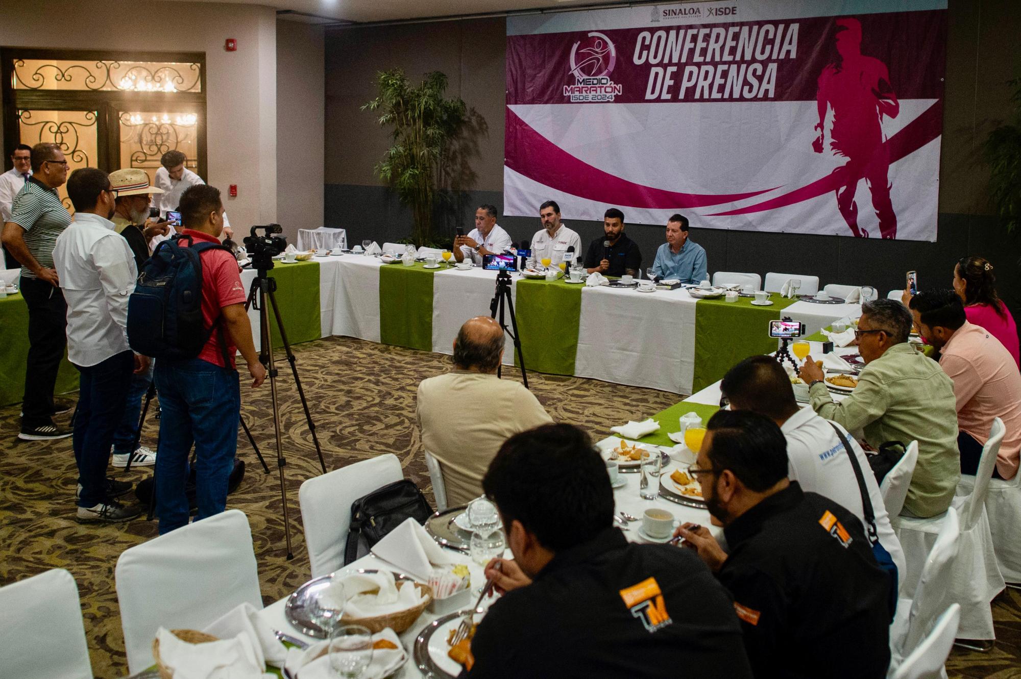 $!Anuncian Medio Maratón del Isde ‘Por el Bienestar del Deporte’, en Culiacán