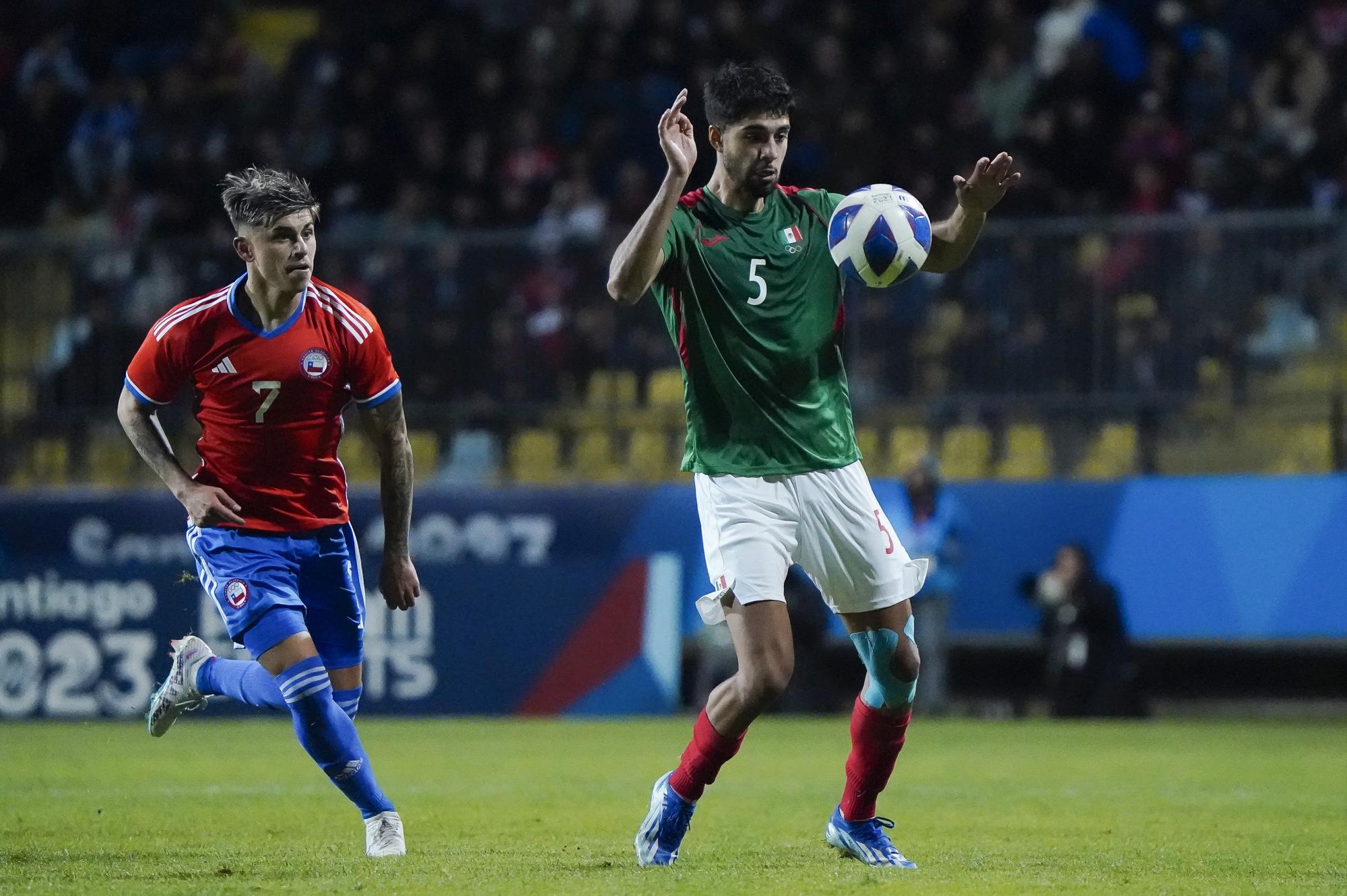 $!México debutó con derrota ante Chile en Santiago 2023