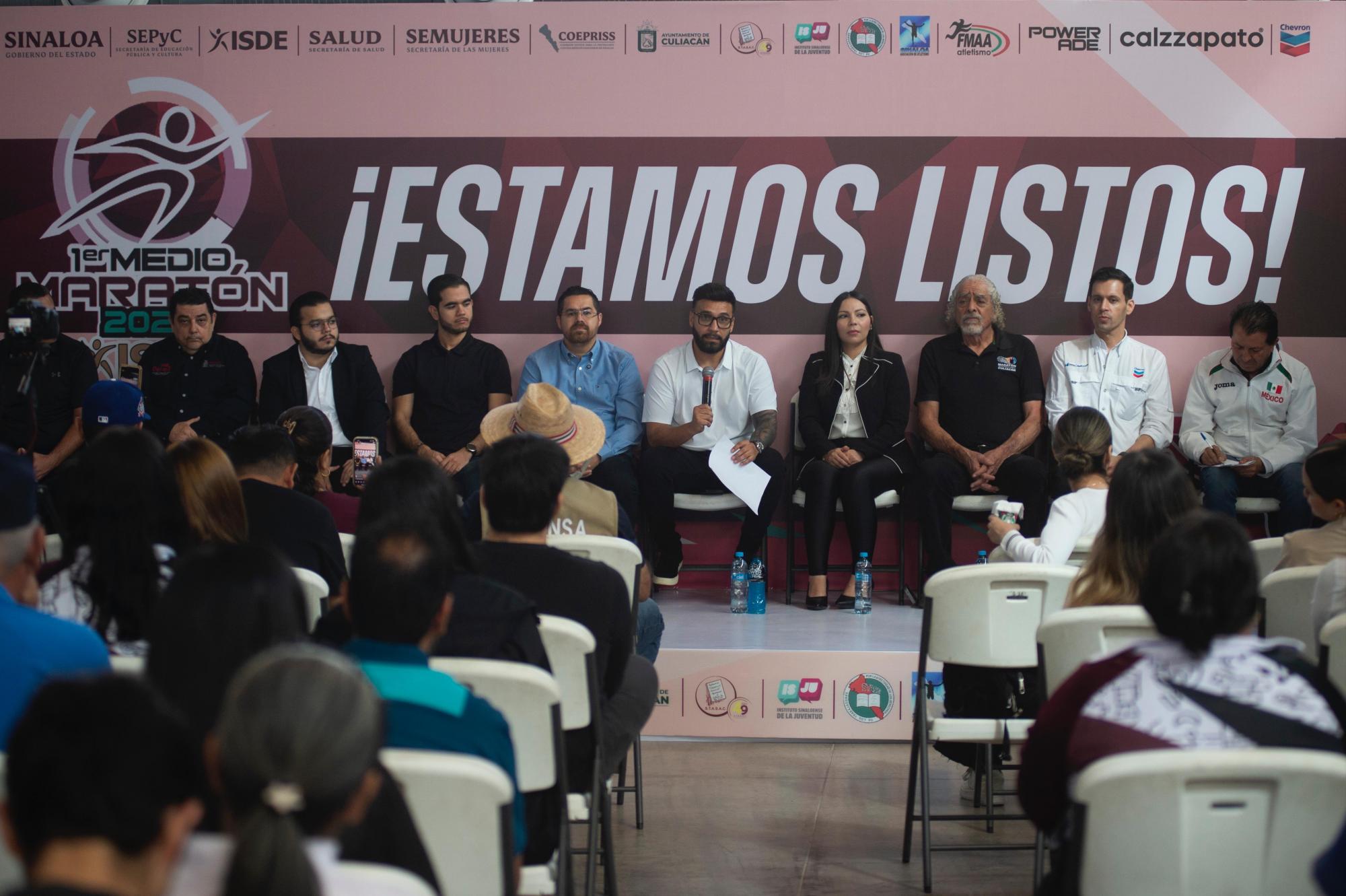 $!Todo listo para Medio Maratón de Gobierno del Estado de Sinaloa