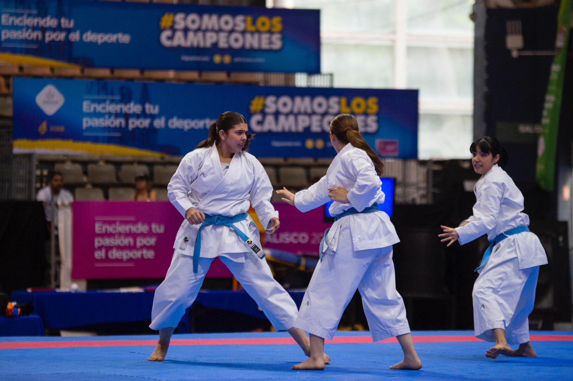 $!Selección sinaloense de karate sigue en plan grande y suma 5 medallas más en Nacionales Conade