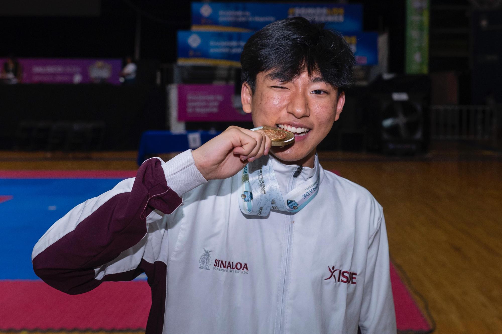 $!Se baña en oro Kaito Yoshii, en los Nacionales Conade de karate