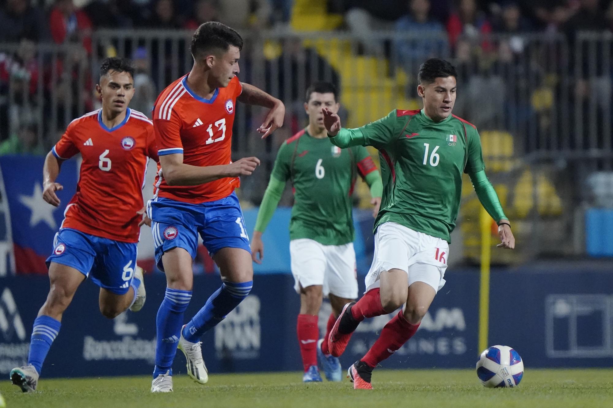 $!México debutó con derrota ante Chile en Santiago 2023