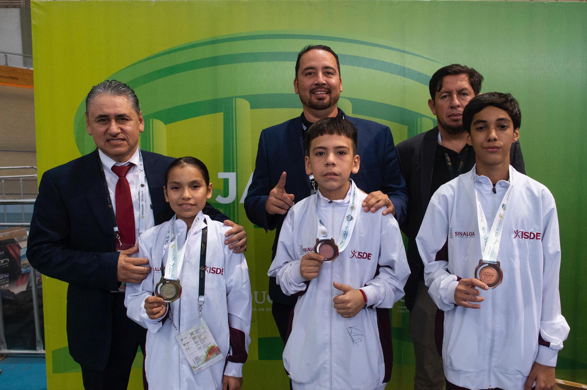 $!Sinaloa se cuelga un oro y dos bronces en el tatami de los Nacionales Conade