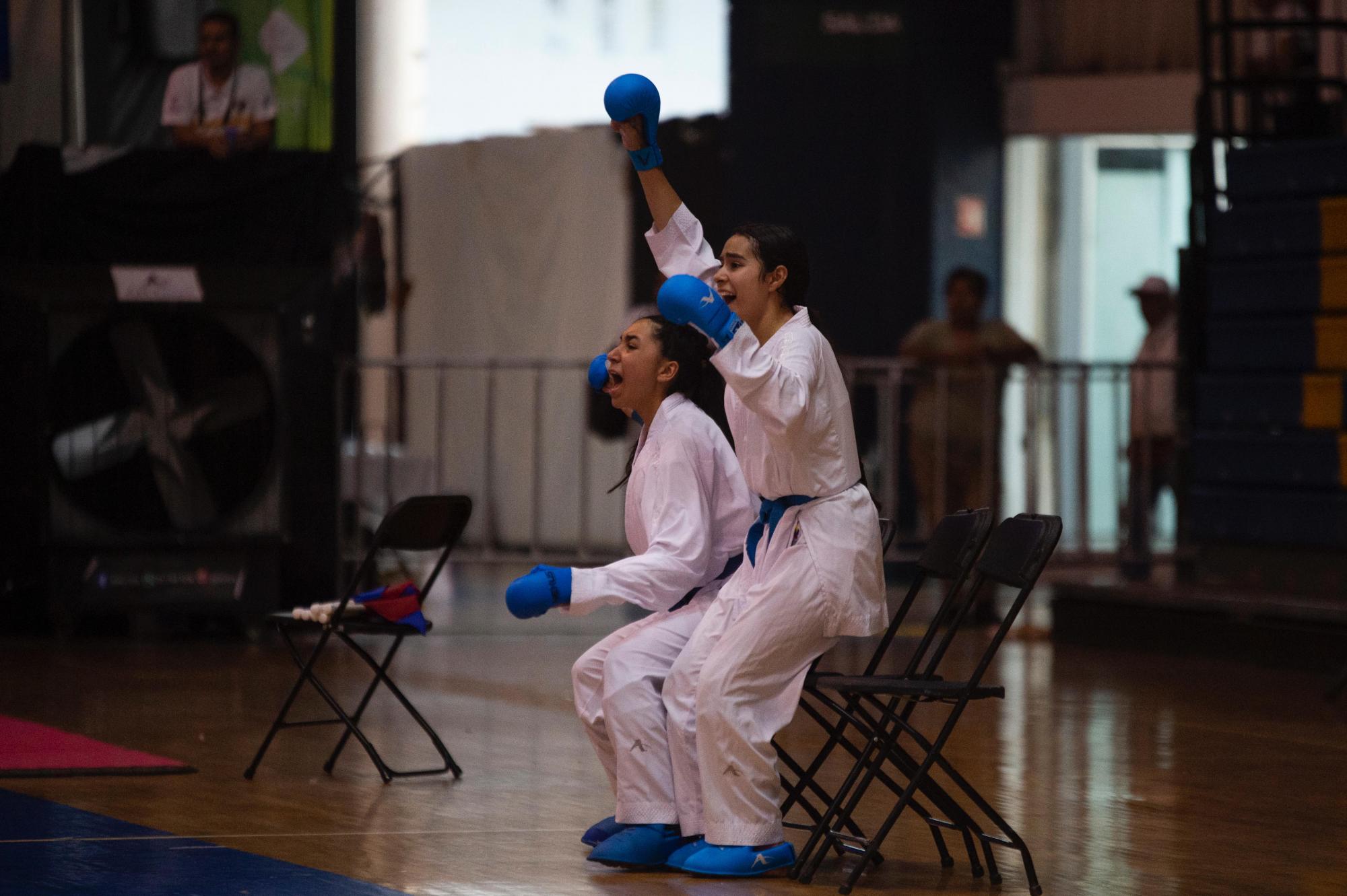 $!Jornada de tres oros para Sinaloa en el karate de los Nacionales Conade