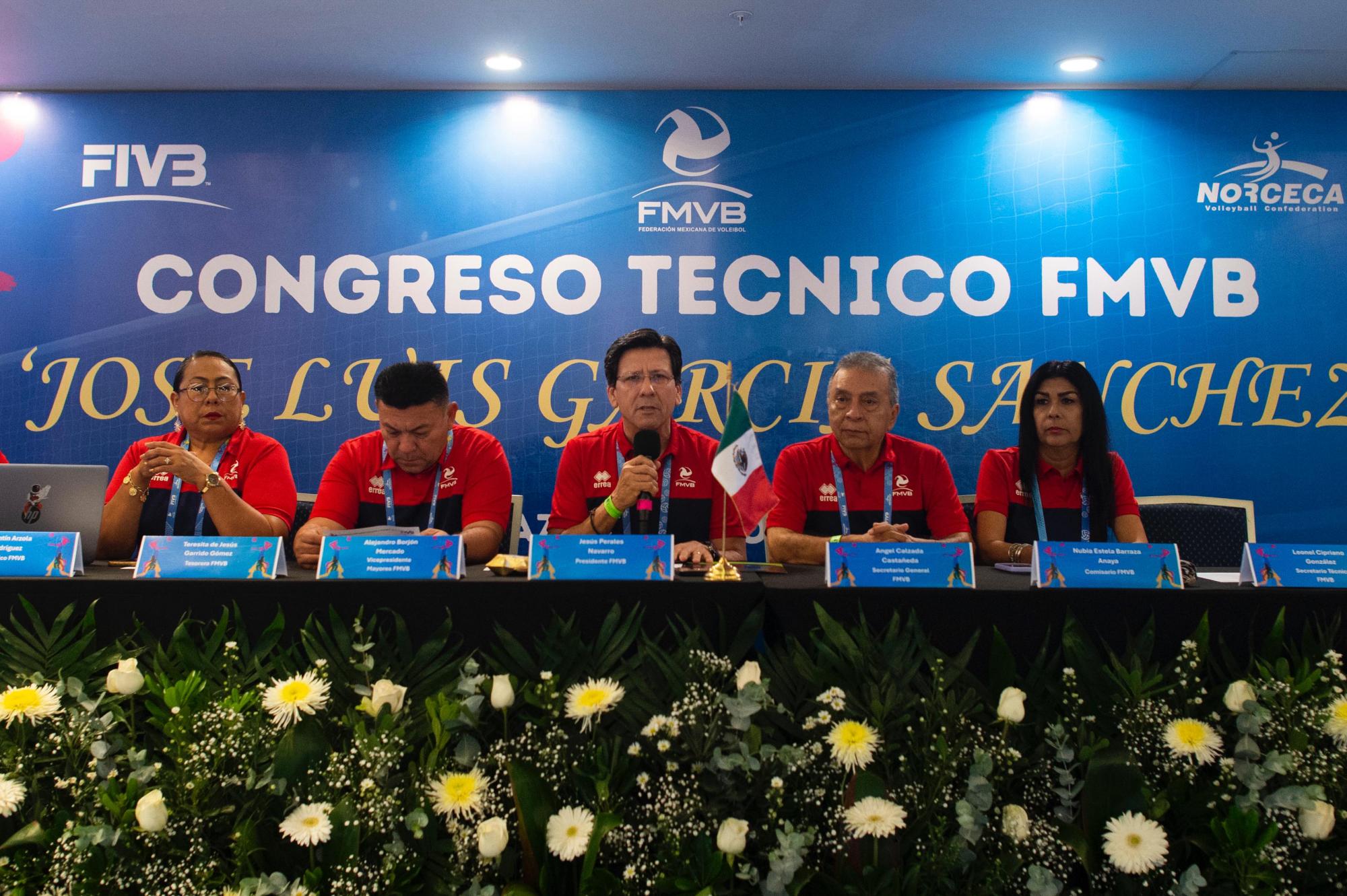 $!Inauguran en Mazatlán el Congreso Técnico de la Federación Mexicana de Voleibol