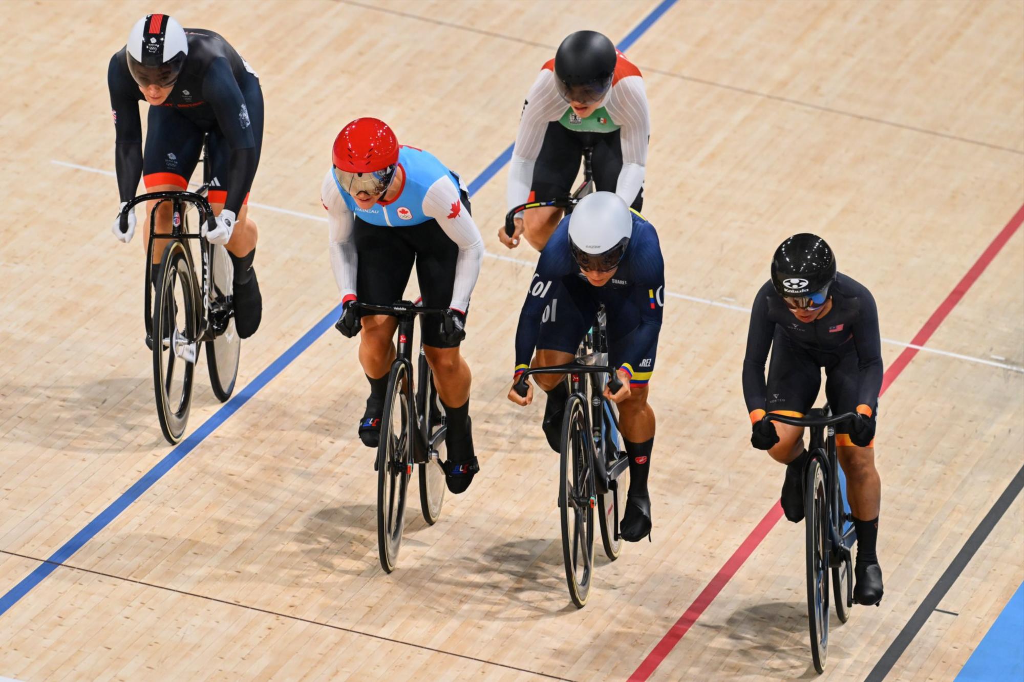 $!Sinaloense Luz Daniela Gaxiola avanza a cuartos de final en ciclismo en París 2024