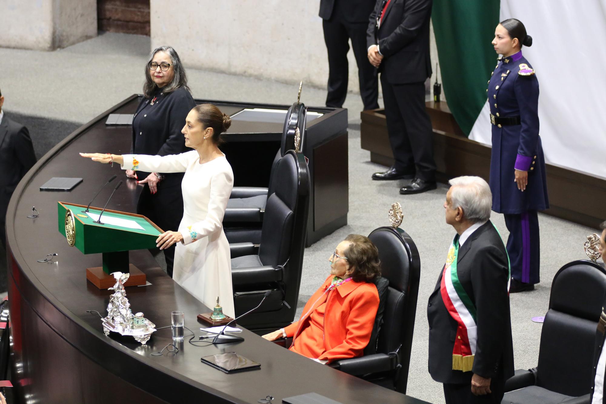 $!Sheinbaum toma posesión como Presidenta de México