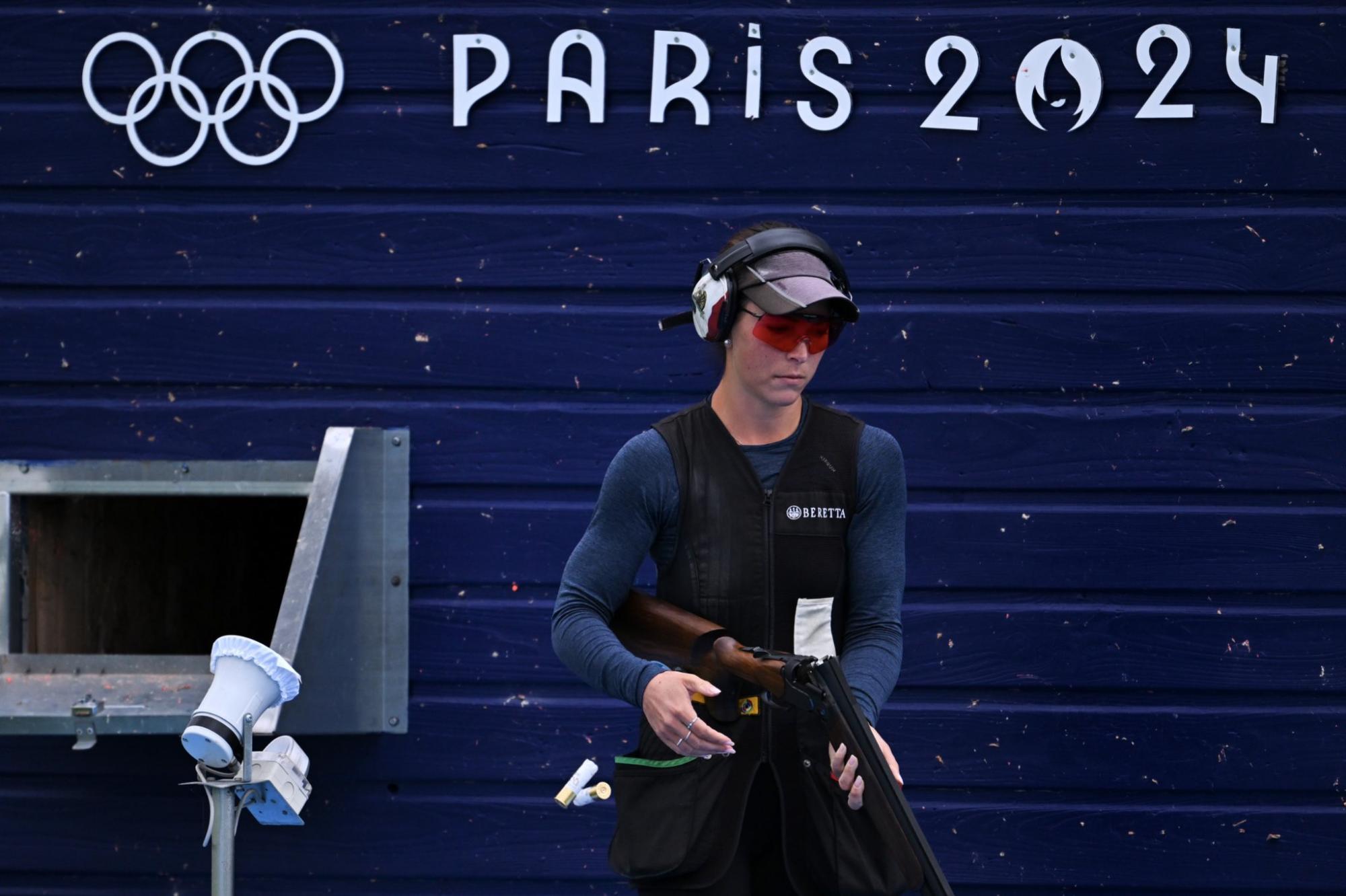 $!Gabriela Rodríguez, séptima en skeet de tiro deportivo olímpico