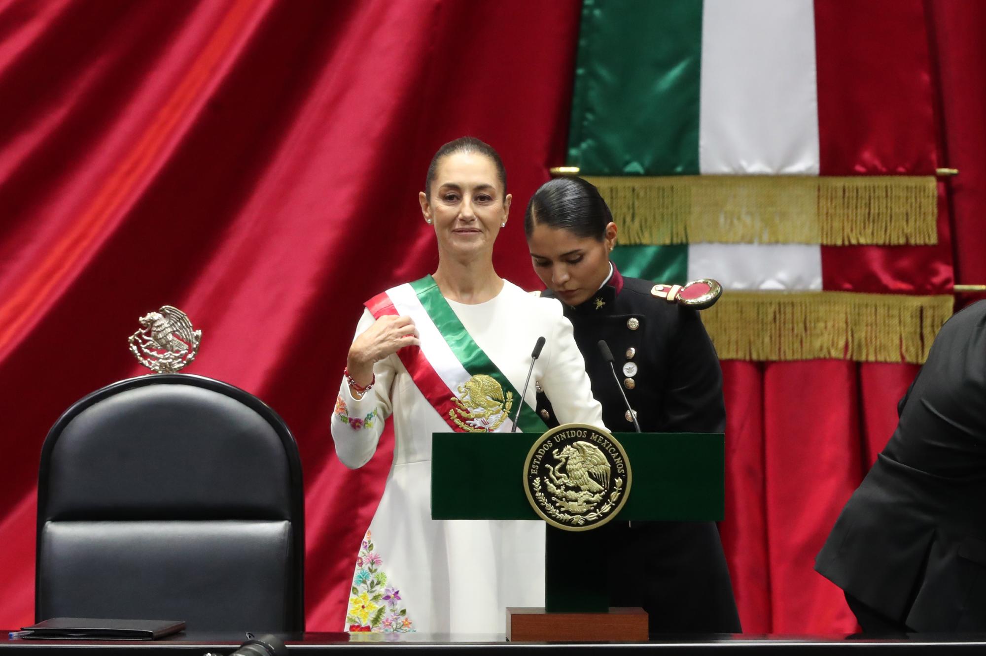 $!Sheinbaum toma posesión como Presidenta de México