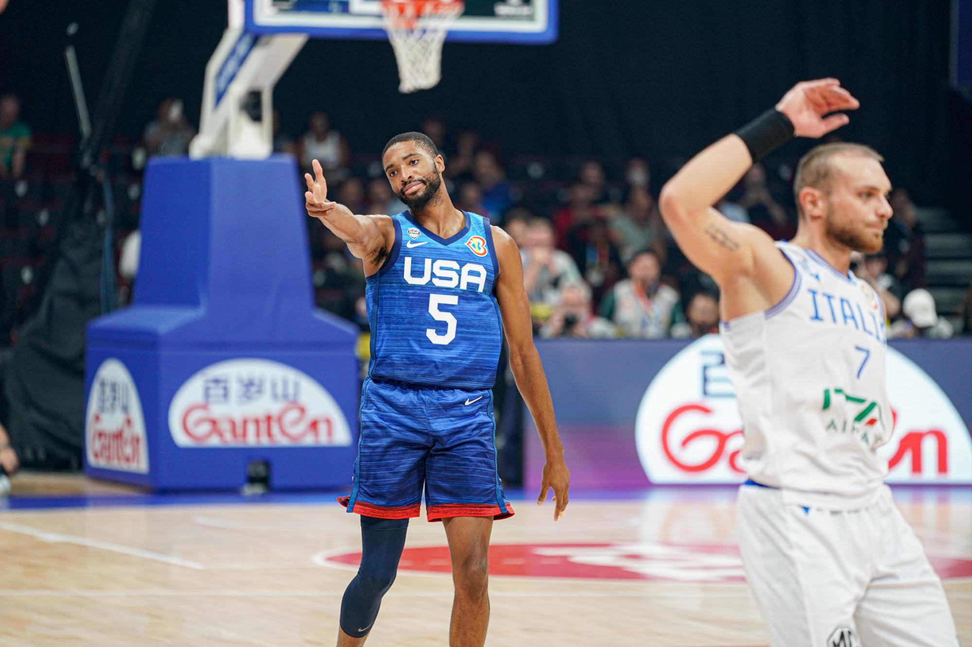 $!Estados Unidos vence a Italia sin sobresaltos y se mete a las semifinales del Mundial de Baloncesto