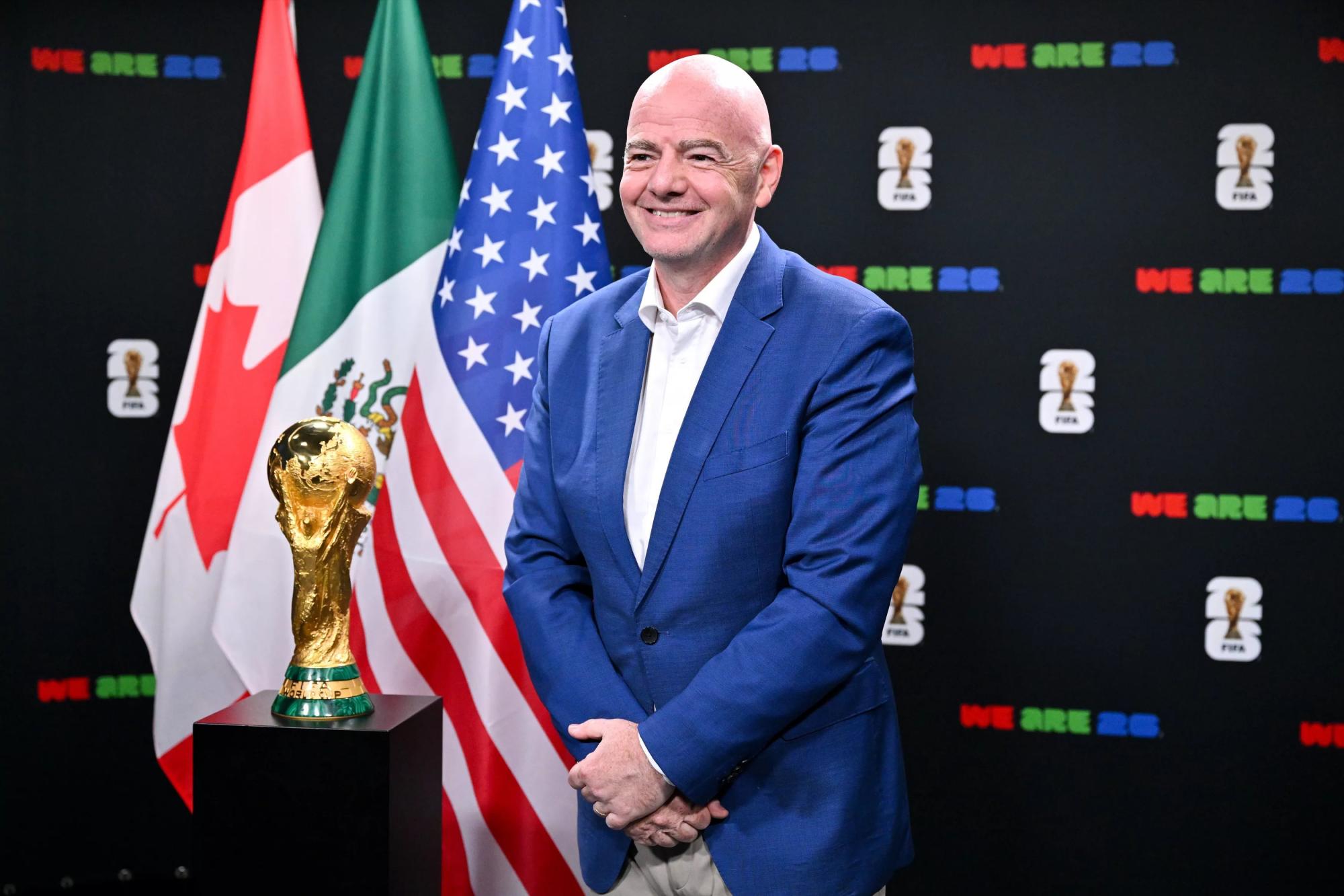 $!Infantino resalta momento histórico que vivirá Estadio Azteca en Mundial 2026