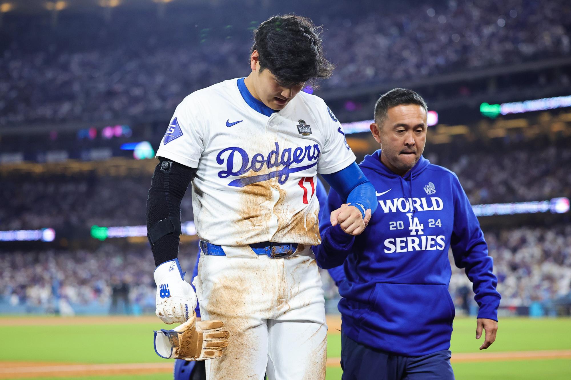 $!Dodgers esperan que Ohtani esté en la alineación para el Juego 3