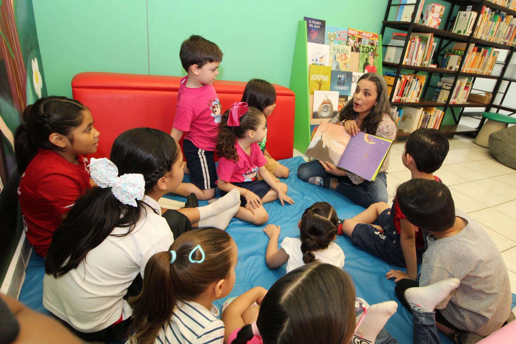 $!Los martes se dan cita los niños al taller infantil.