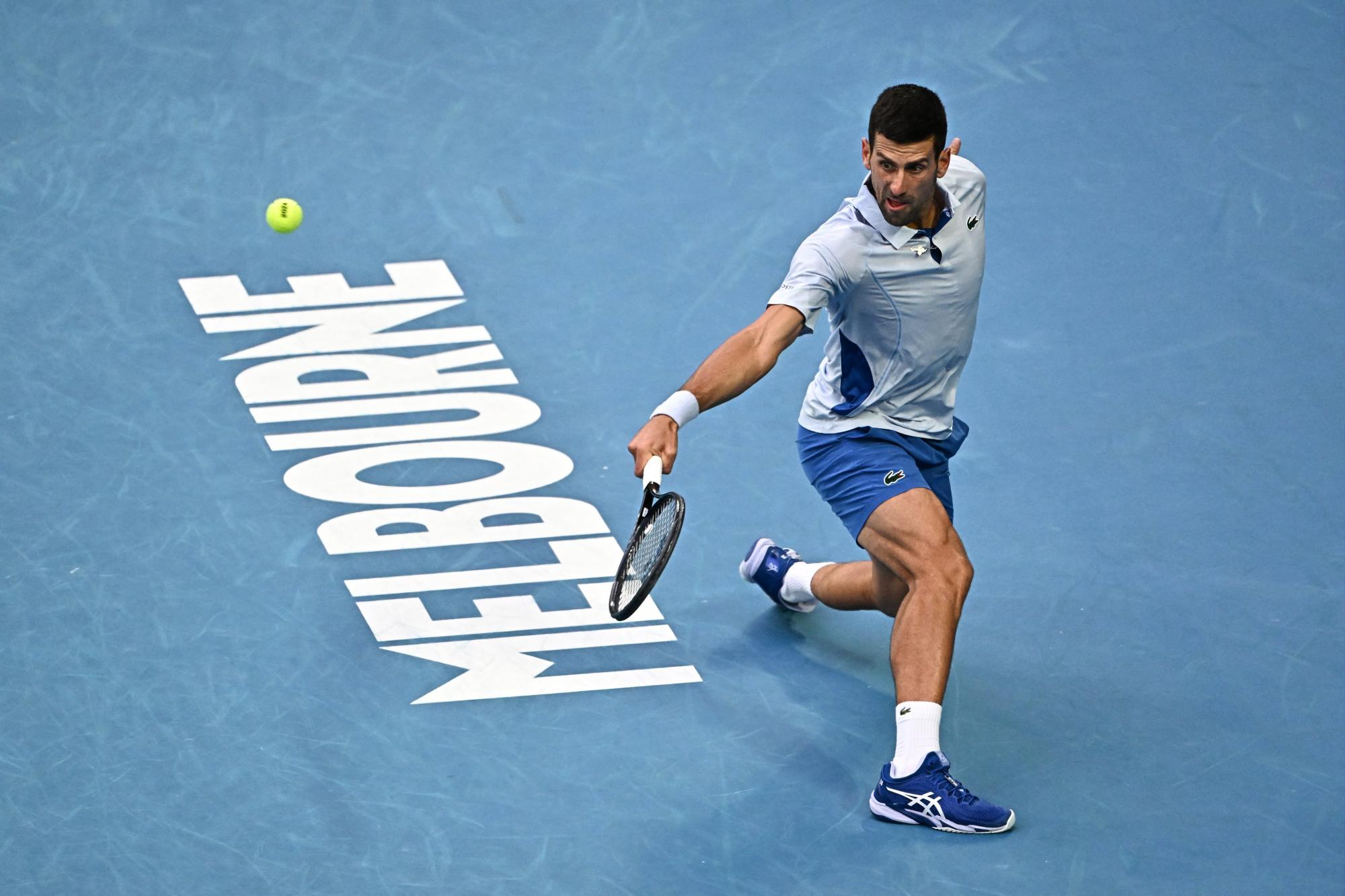 $!Djokovic borda su centenario en Australia con contundente triunfo