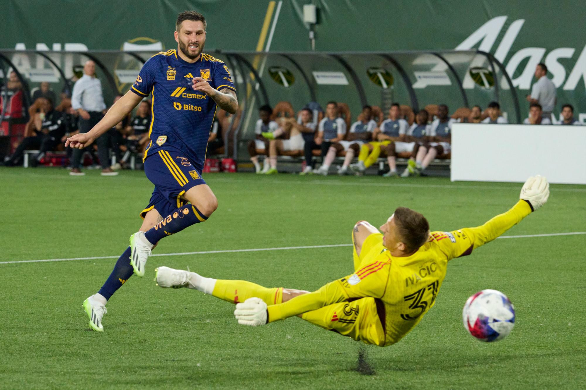 $!Jesús Angulo da a Tigres el triunfo en la Leagues Cup