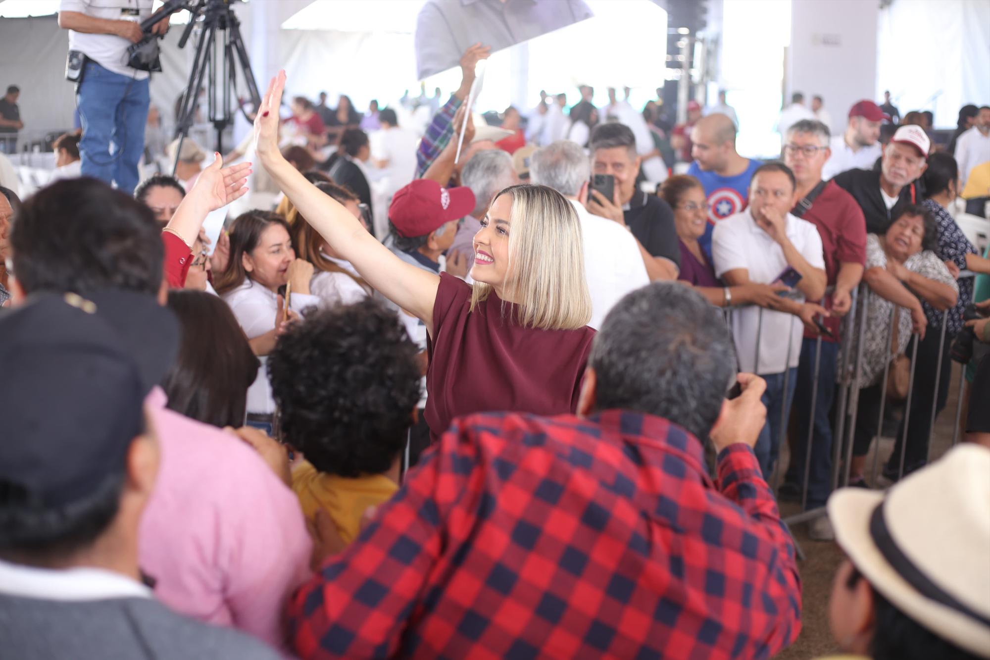 $!Mazatlán recibe a Claudia Sheinbaum en su primera gira de trabajo a Sinaloa