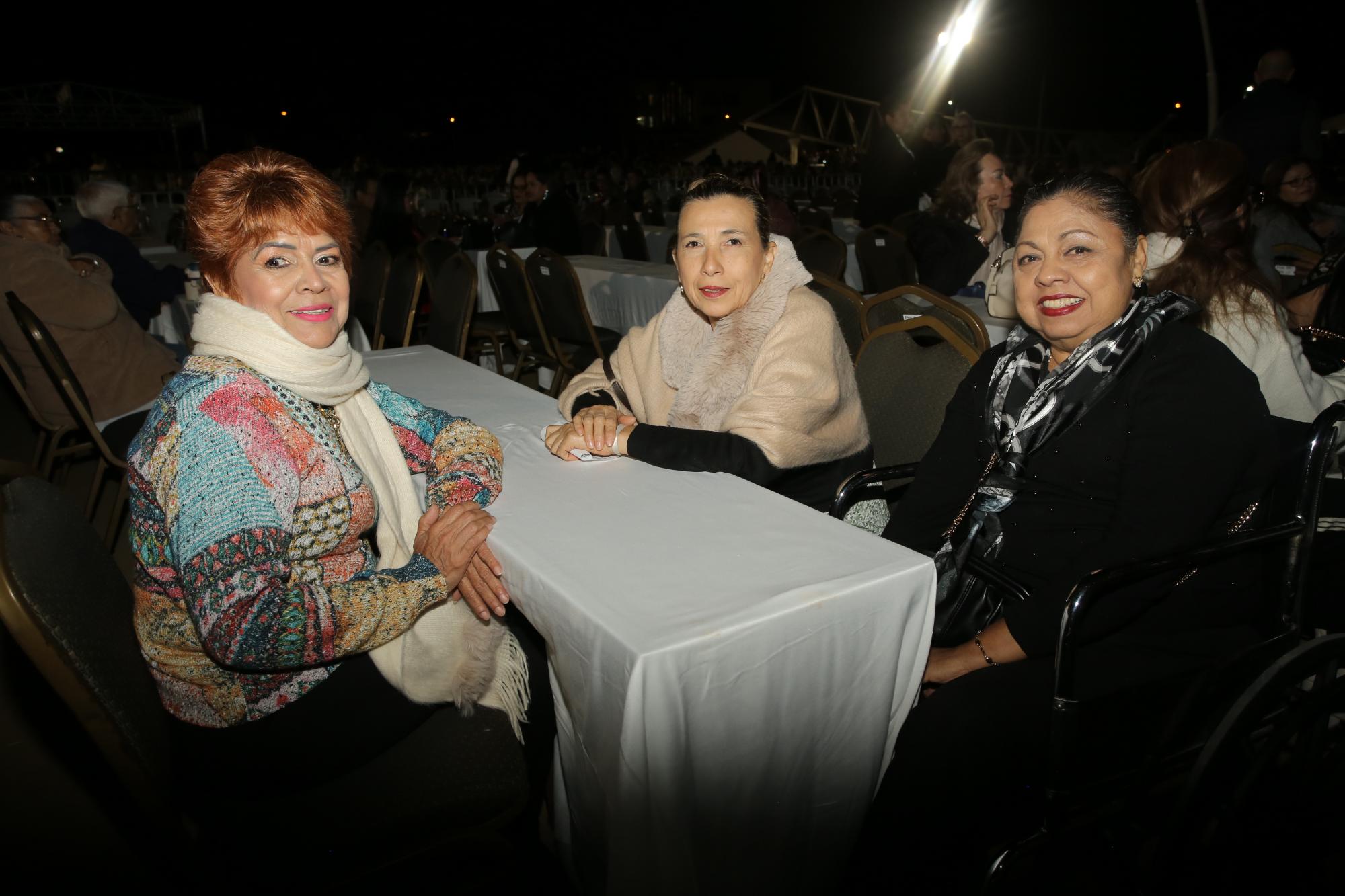 $!Patricia López, Sandra Vega y Magalli Pérez.