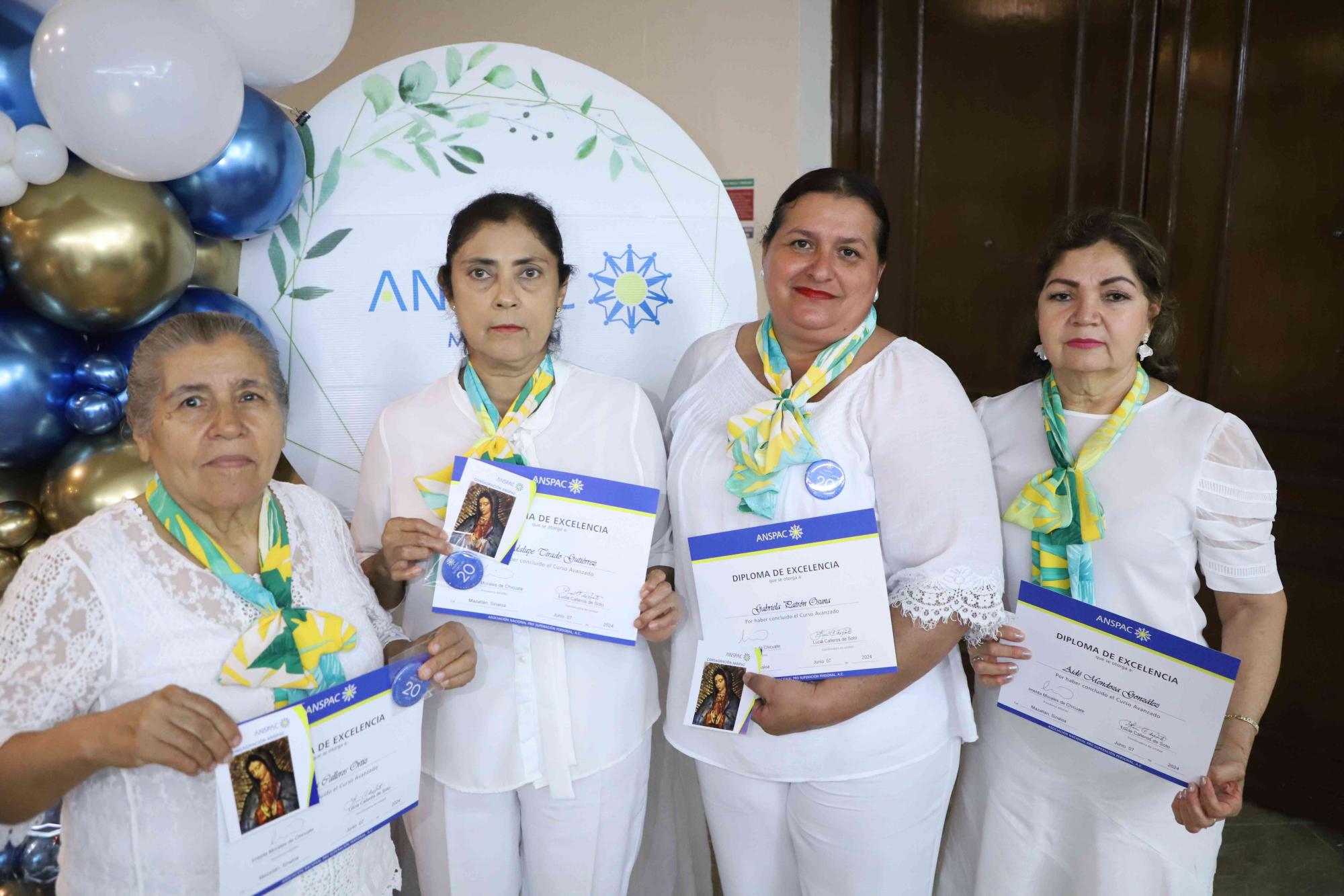 $!Eloisa Calleros, Guadalupe Tirado, Gabriela Patrón y Aidé Mendoza.