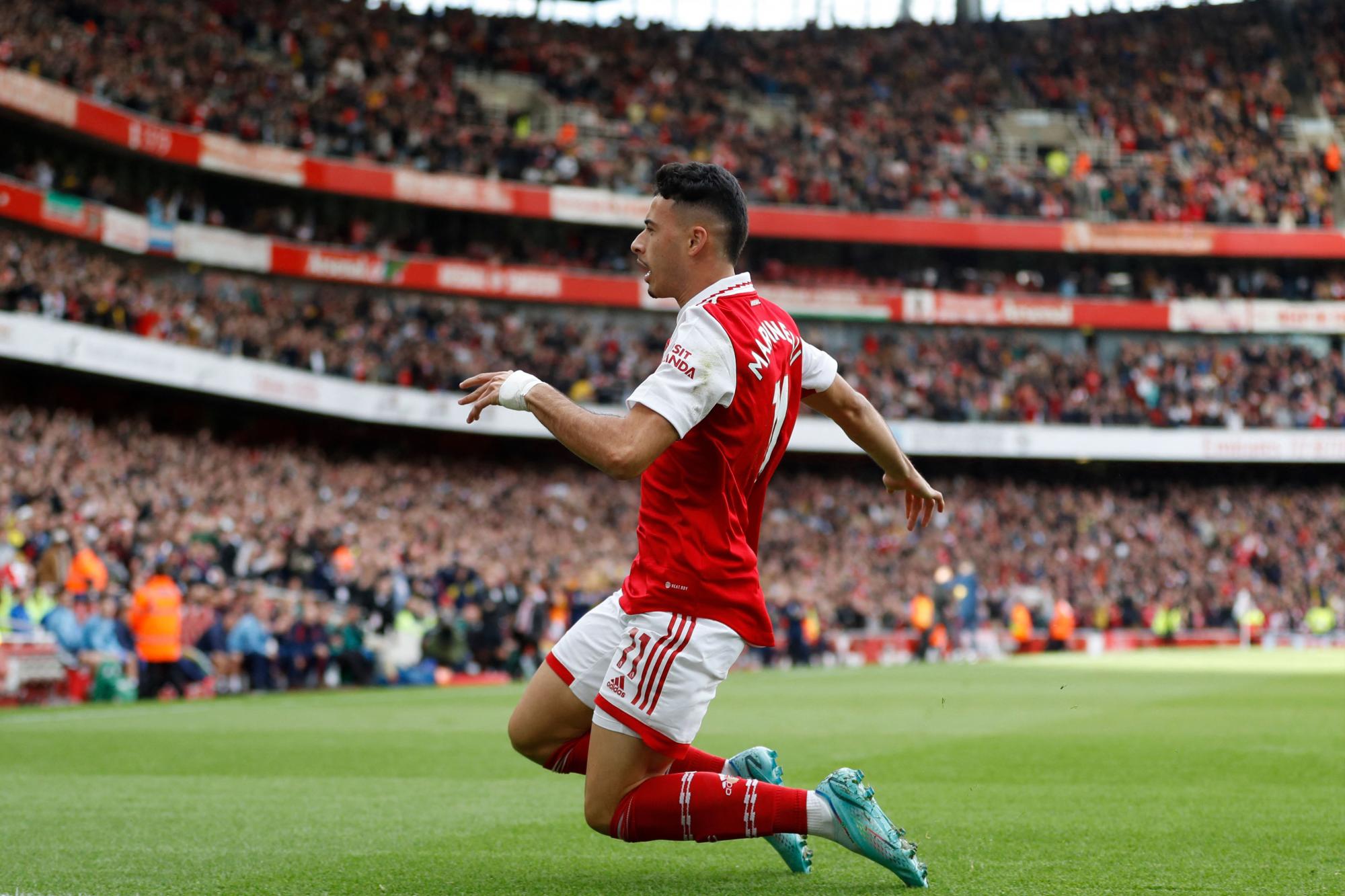 $!Arsenal recupera la cima de la Premier con goleada al Nottingham