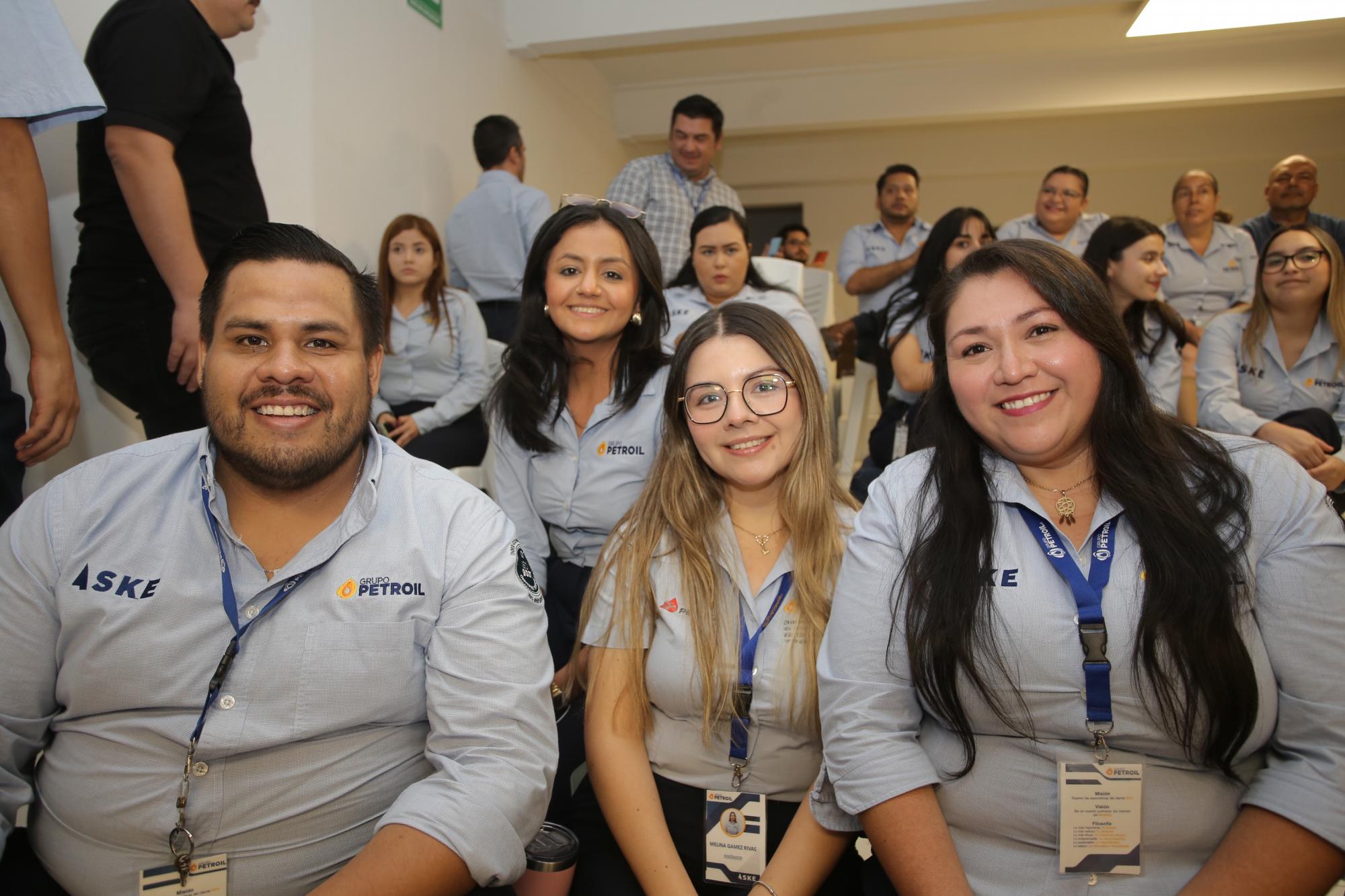 $!Gabriel López, Perla Blancarte, Melina Gámez y Jocabed Zamorano.