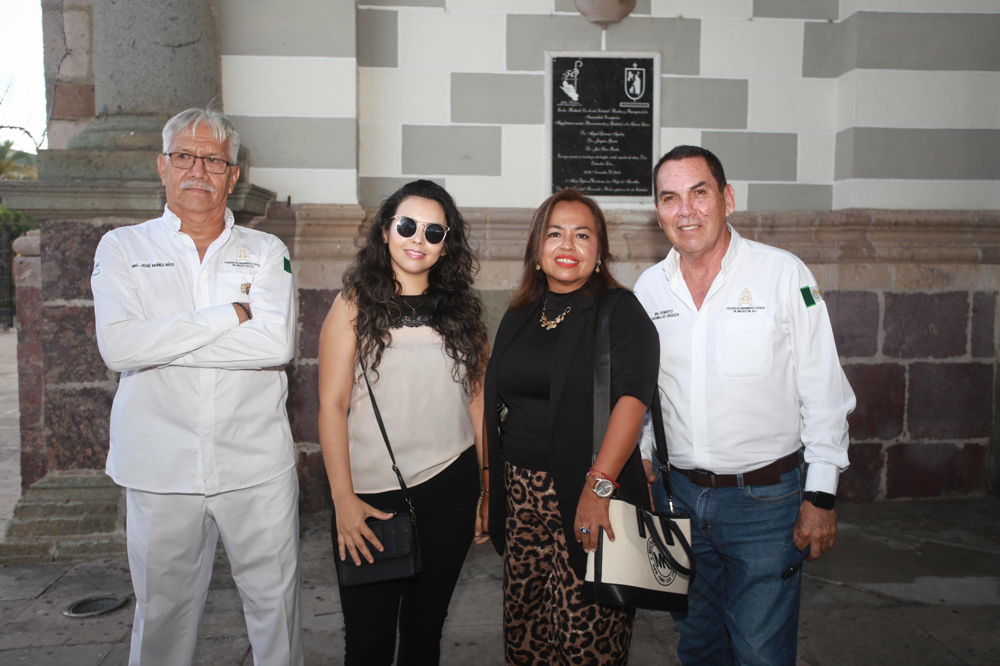 $!José Núñez, Brenda Espinoza, Aide González y Roberto Cabanillas.