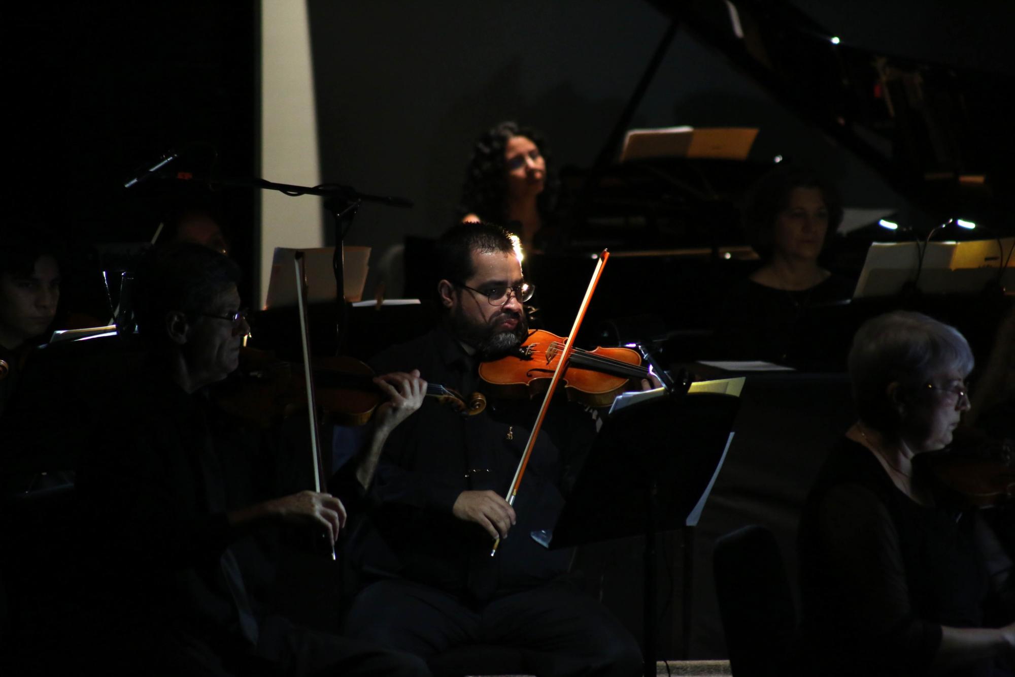 $!El concierto fue a beneficio de la orquesta.