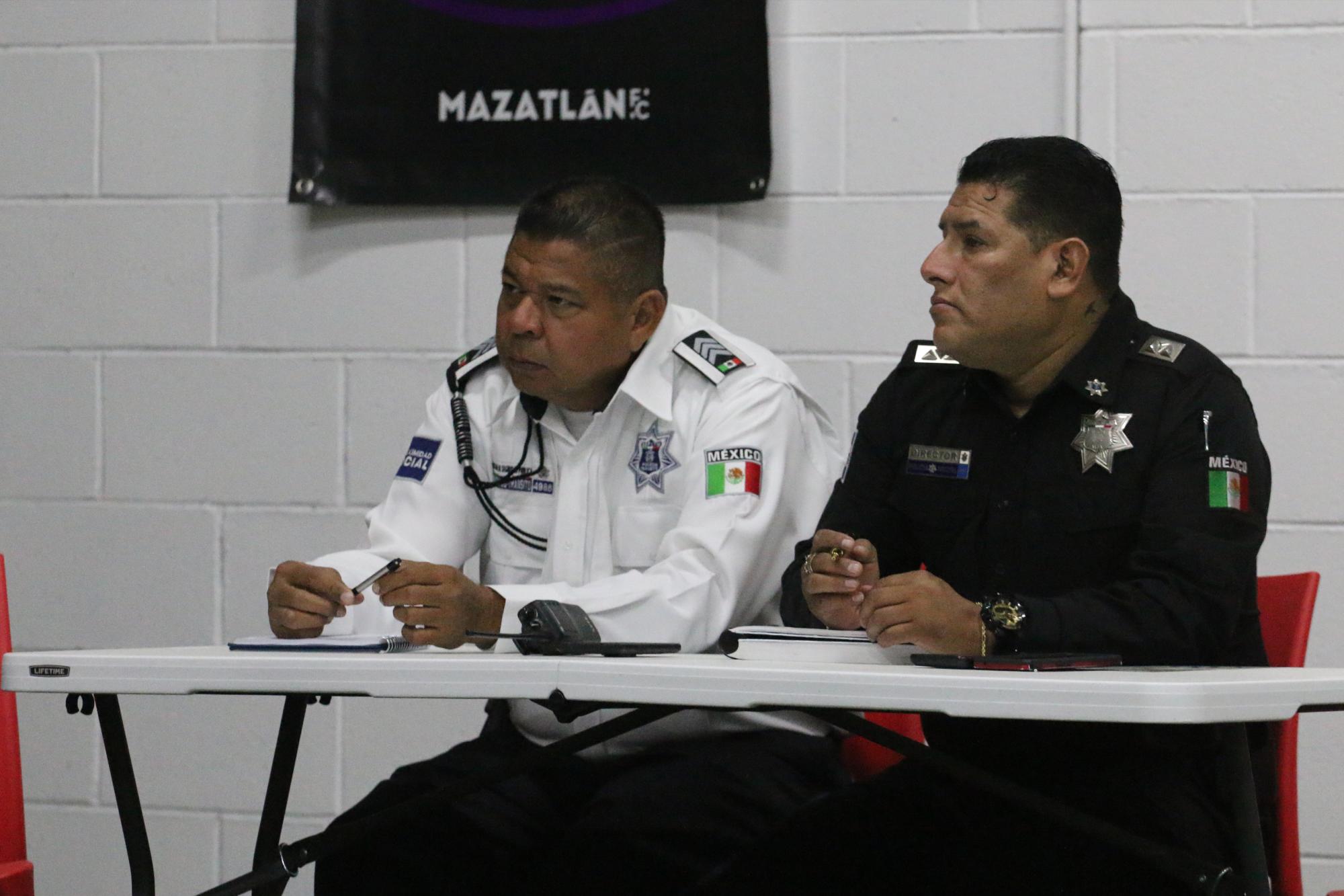 $!Realizan junta de seguridad para el Mazatlán-Pachuca