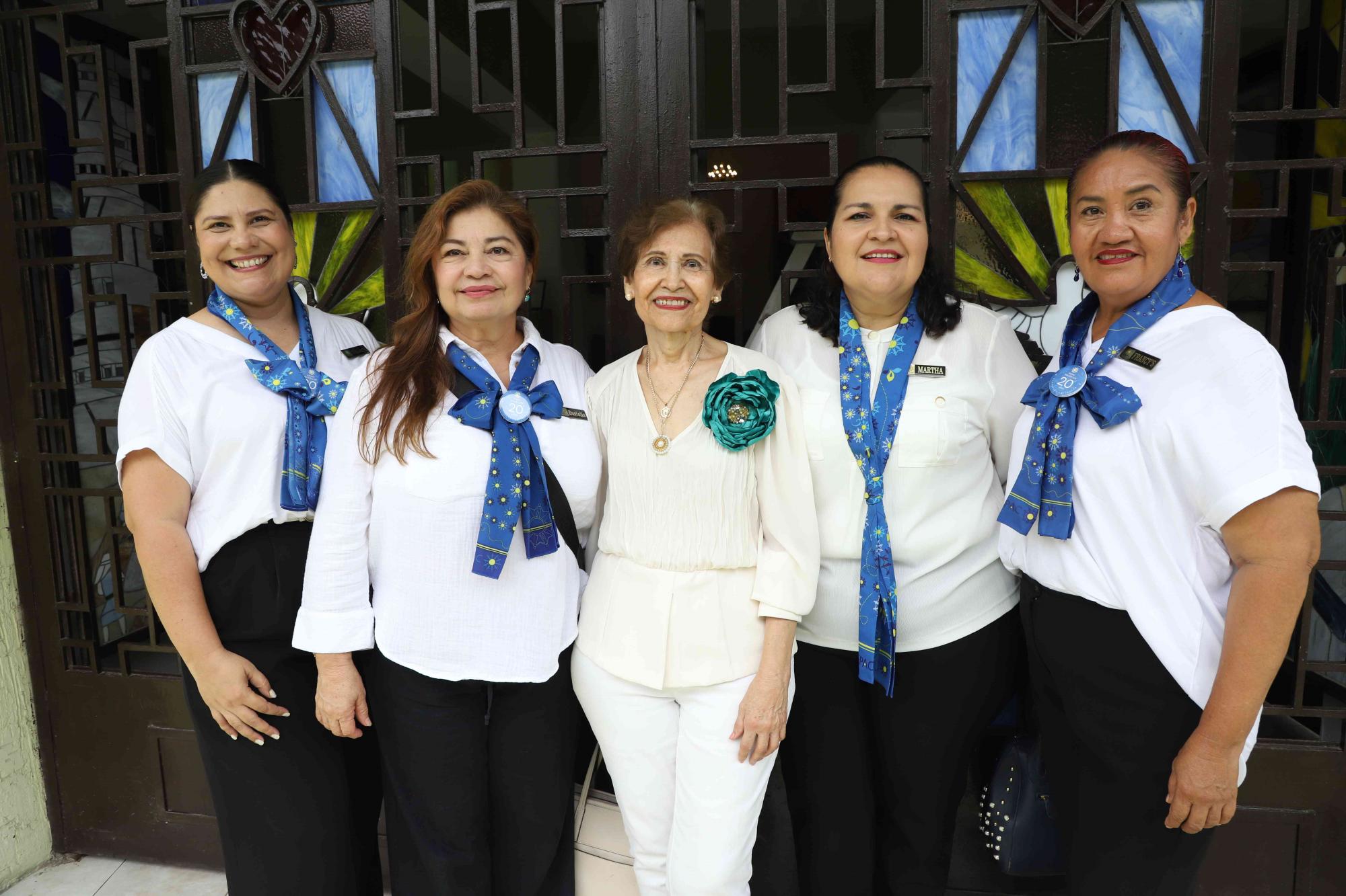 $!Thania Valdés, Eutolia Zamora, Tibenay Rivas, Martha Rodríguez y Francys Ruiz.