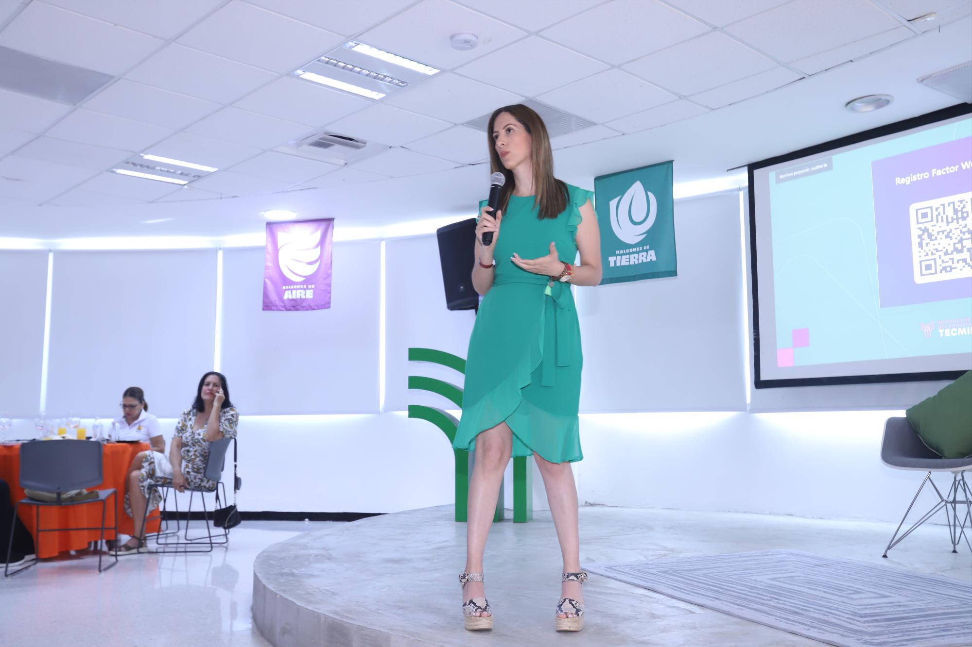 $!La experta en Capital Humano y Psicología Positiva, Ivonne Vargas Hernández realizó una ponencia sobre el Bienestar.