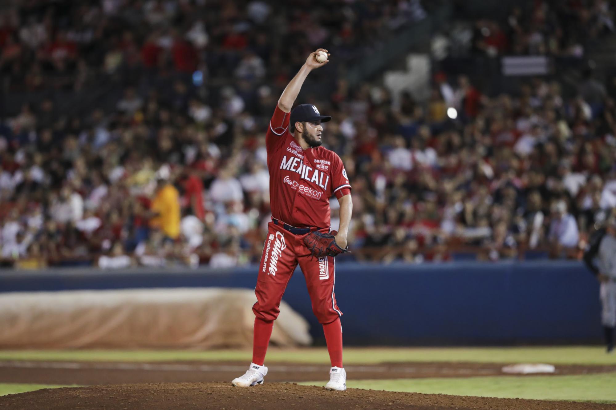 $!Águilas de Mexicali apalea a Sultanes de Monterrey en el Nido