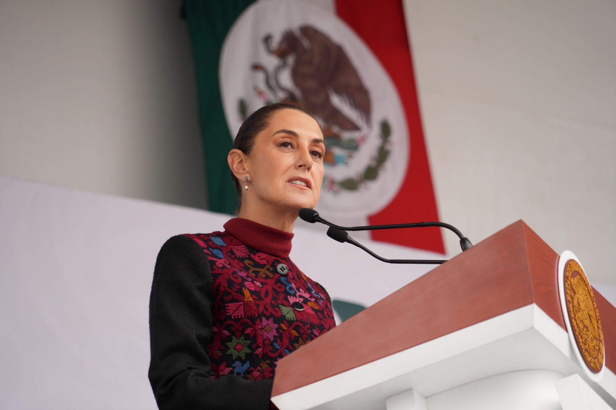 $!Sheinbaum encabeza su primer desfile como Comandanta Suprema de las Fuerzas Armadas